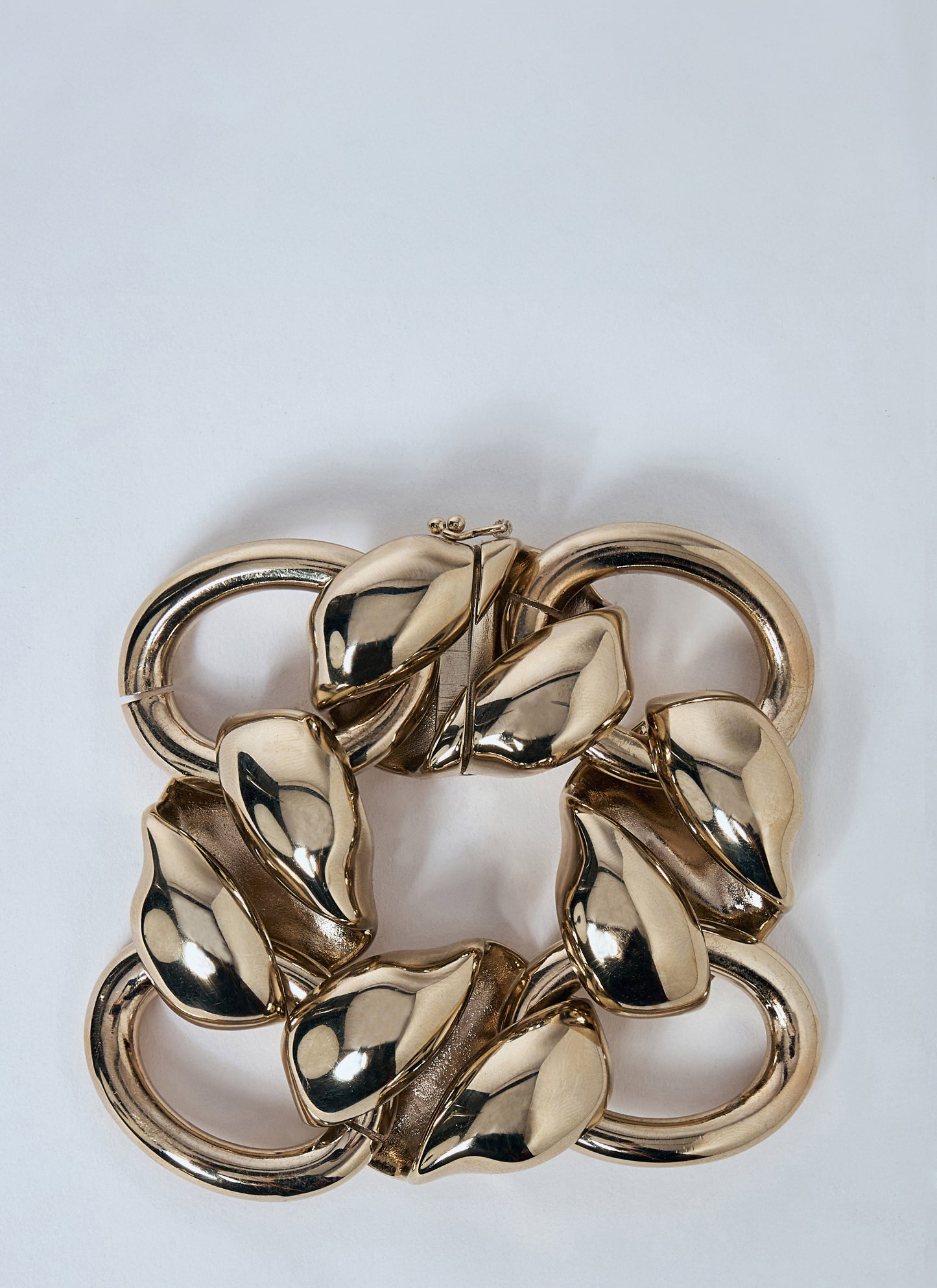 Saint Laurent Women Shell Chain Bracelet SAINT LAURENT