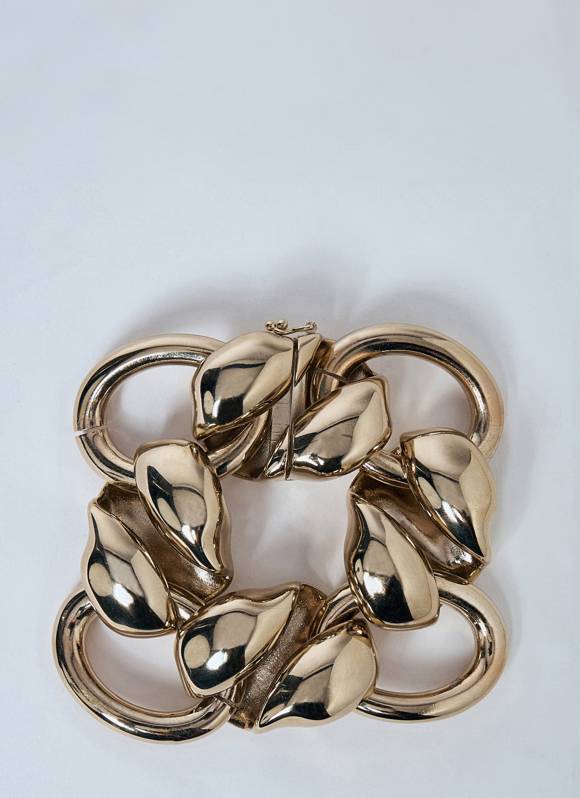 Saint Laurent Women Shell Chain Bracelet SAINT LAURENT