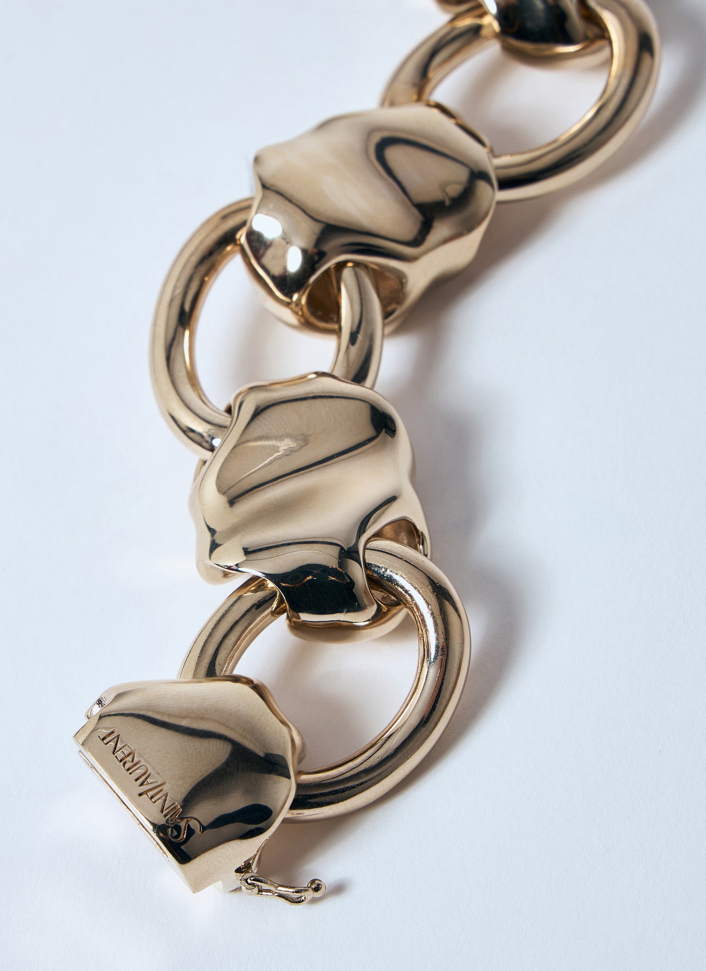 Saint Laurent Women Shell Chain Bracelet SAINT LAURENT