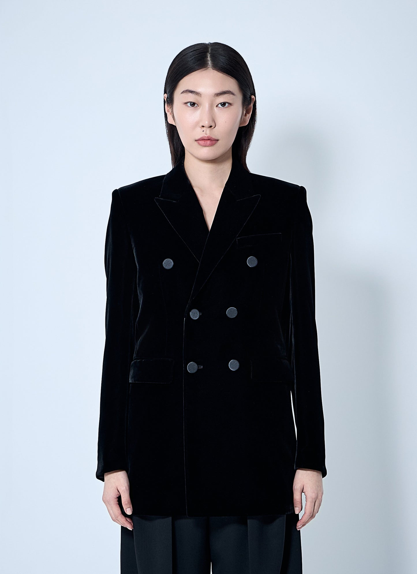Saint Laurent Women Velvet Blazer SAINT LAURENT