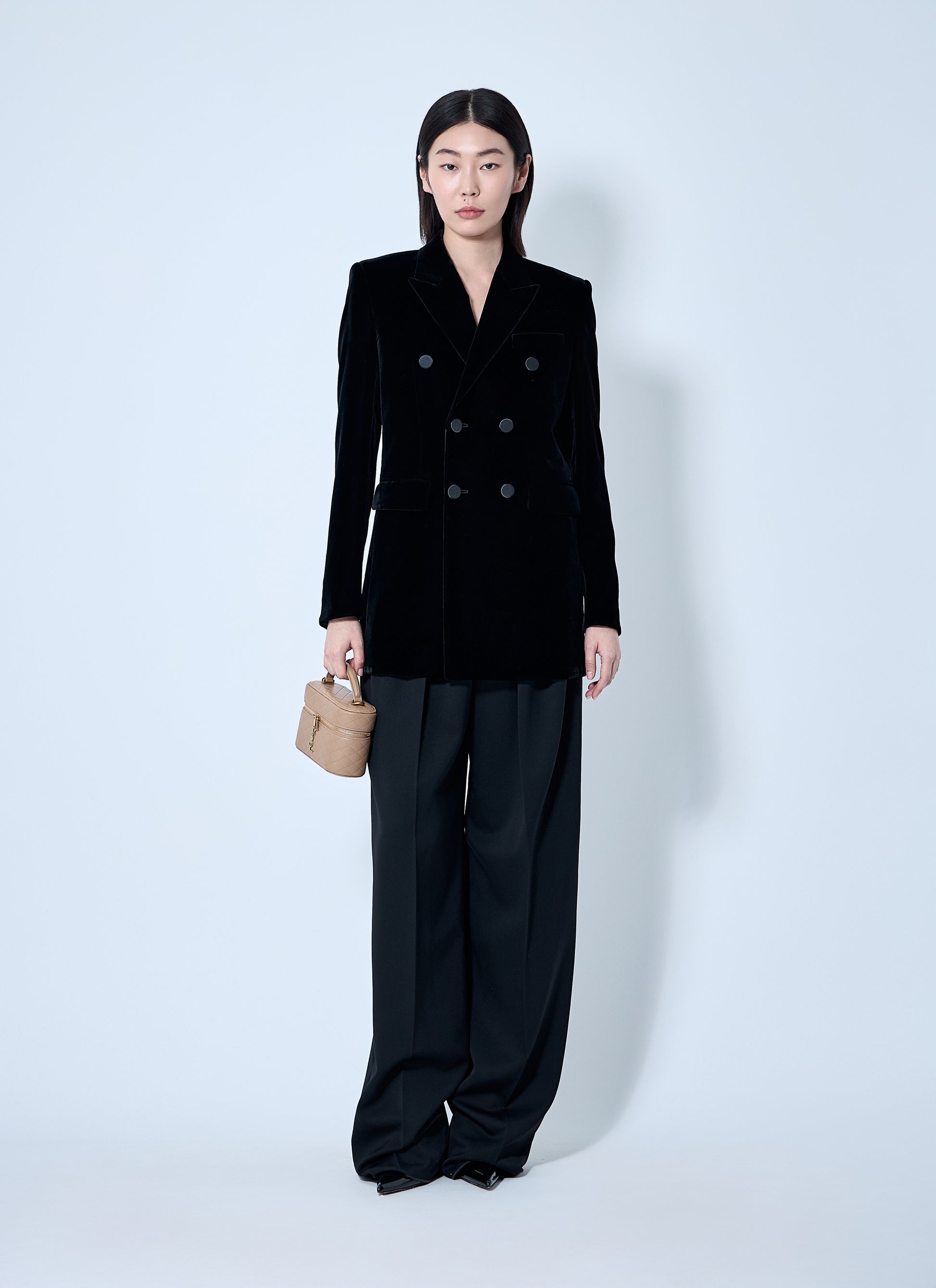 Saint Laurent Women Velvet Blazer SAINT LAURENT