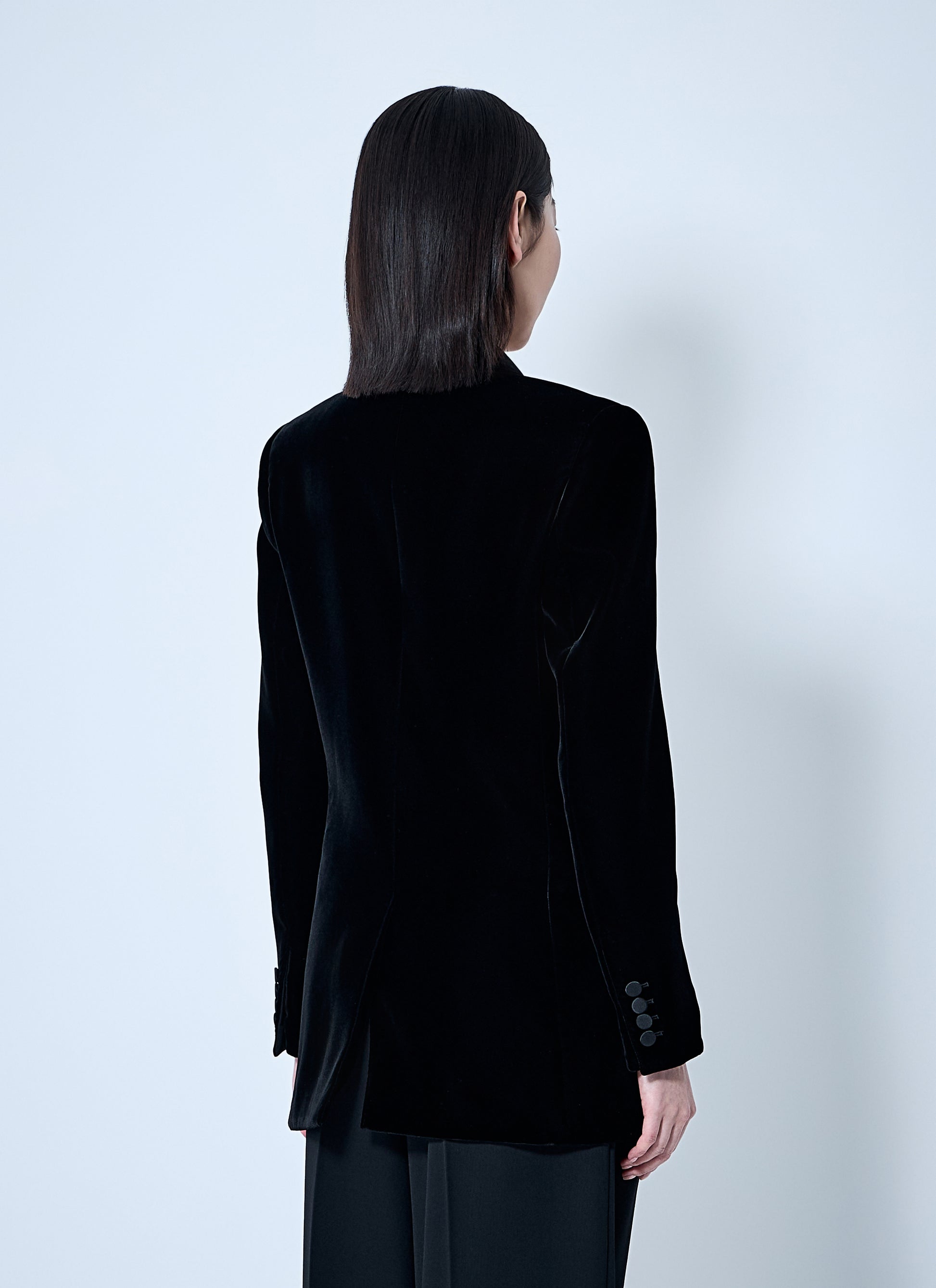 Saint Laurent Women Velvet Blazer SAINT LAURENT