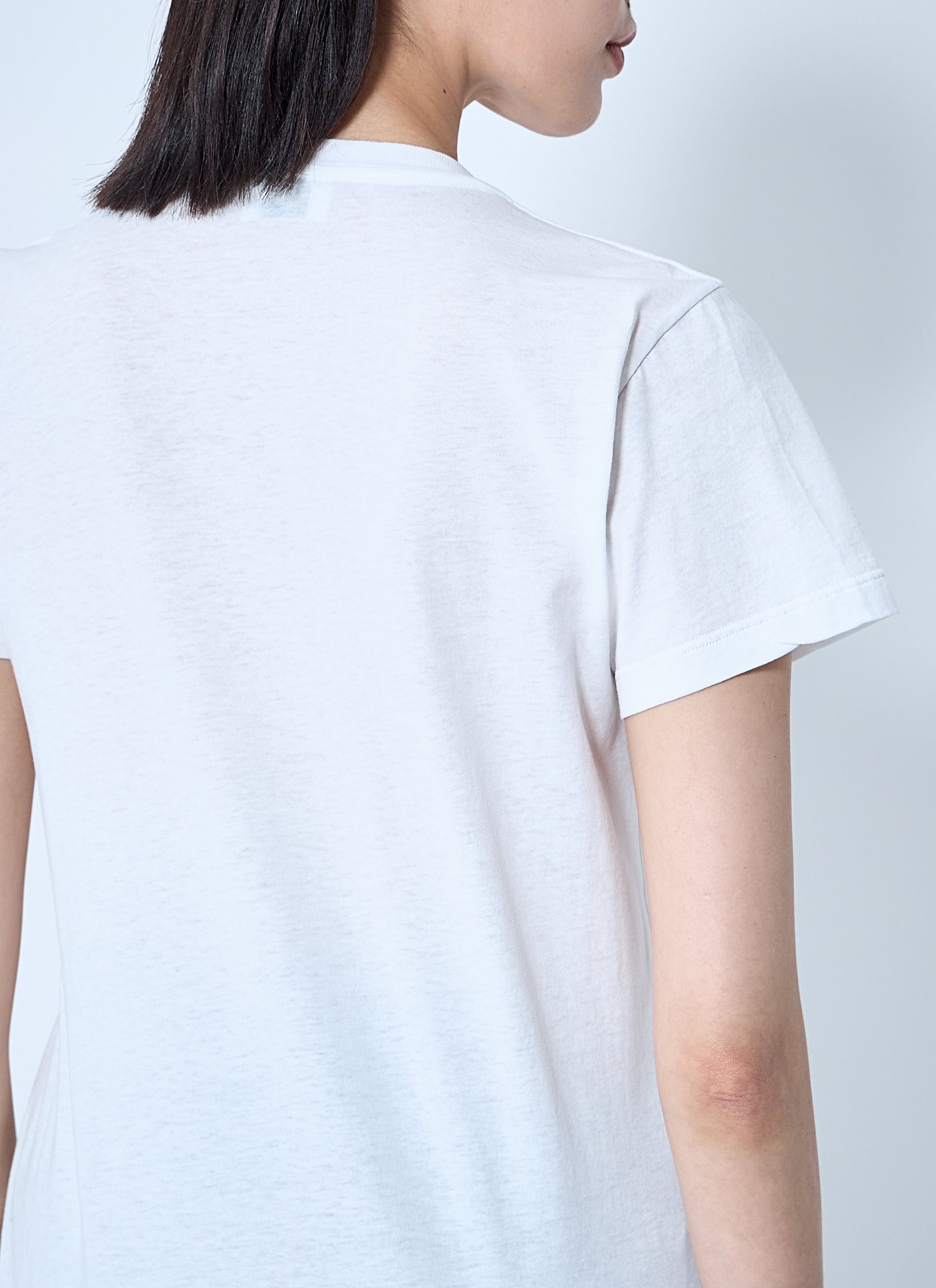 Saint Laurent Women Logo Motif T-Shirt SAINT LAURENT