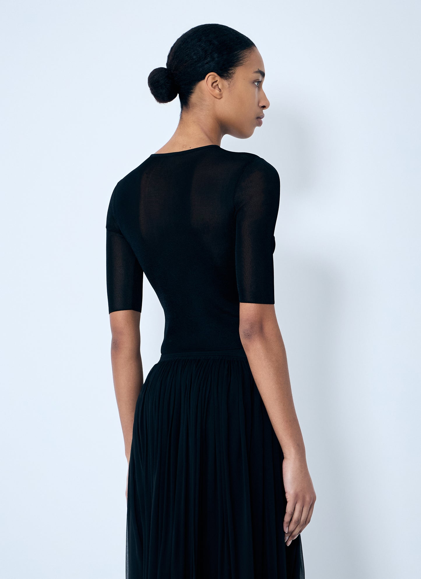 Saint Laurent Women Cassandre Knit Top SAINT LAURENT