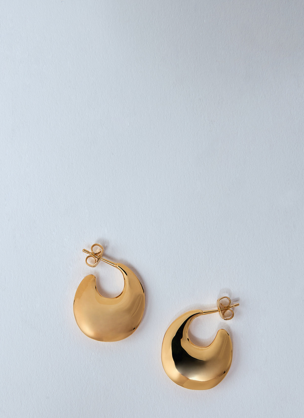 Saint Laurent Women Teardrop Hoop Earrings SAINT LAURENT