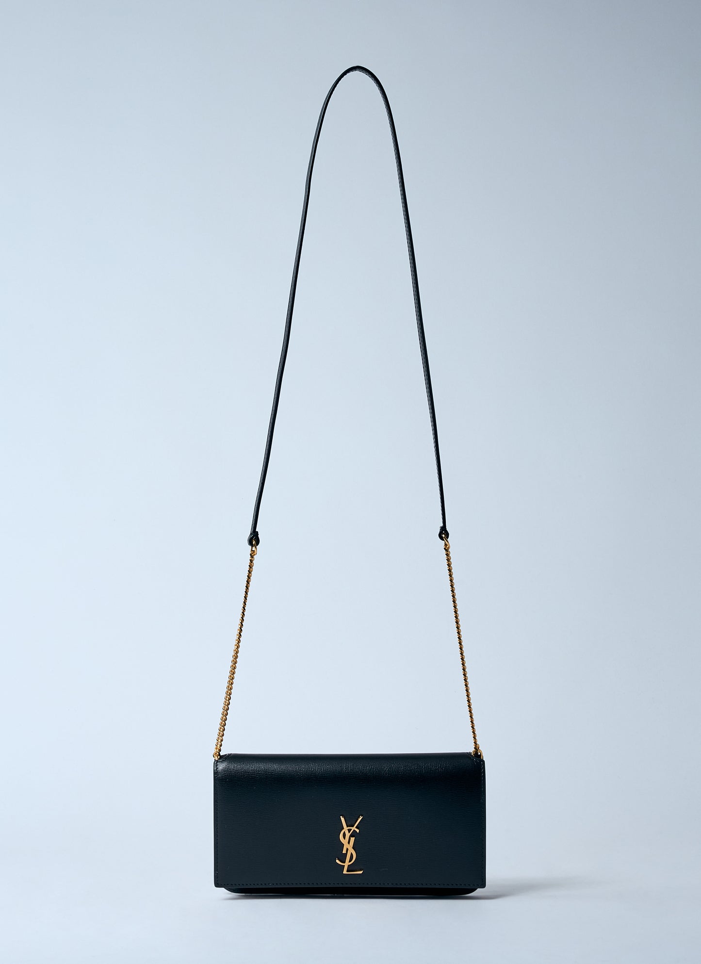 Saint Laurent Women Cassandre Phone Case On Chain SAINT LAURENT