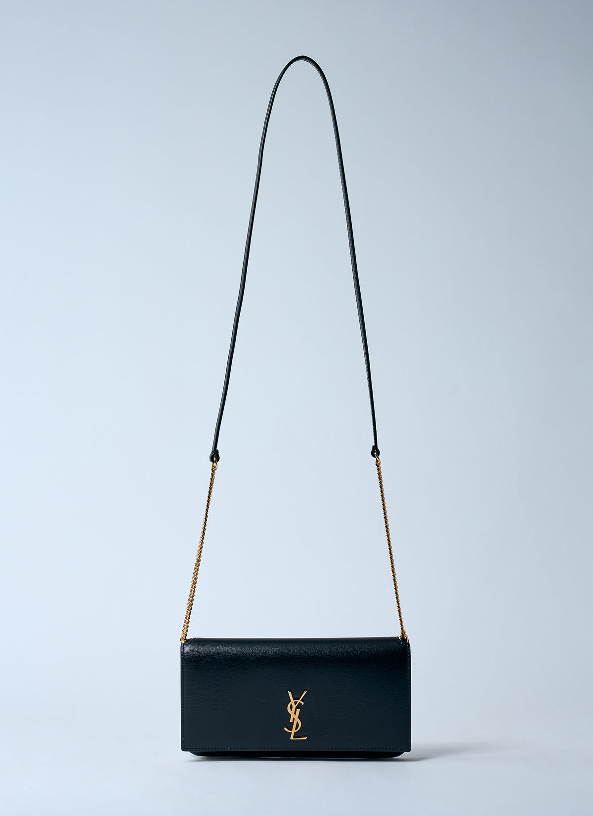 Saint Laurent Women Cassandre Phone Case On Chain SAINT LAURENT