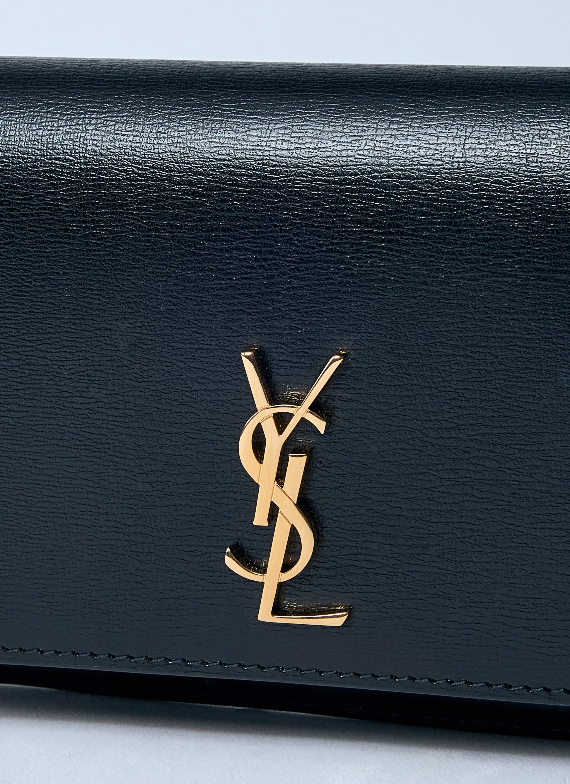 Saint Laurent Women Cassandre Phone Case On Chain SAINT LAURENT