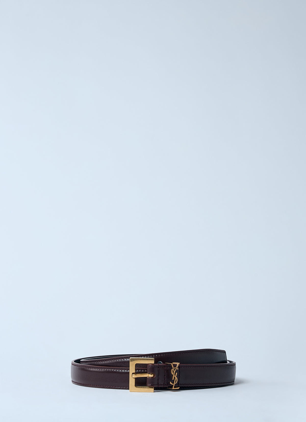 Saint Laurent Women Cassandre Thin Belt SAINT LAURENT