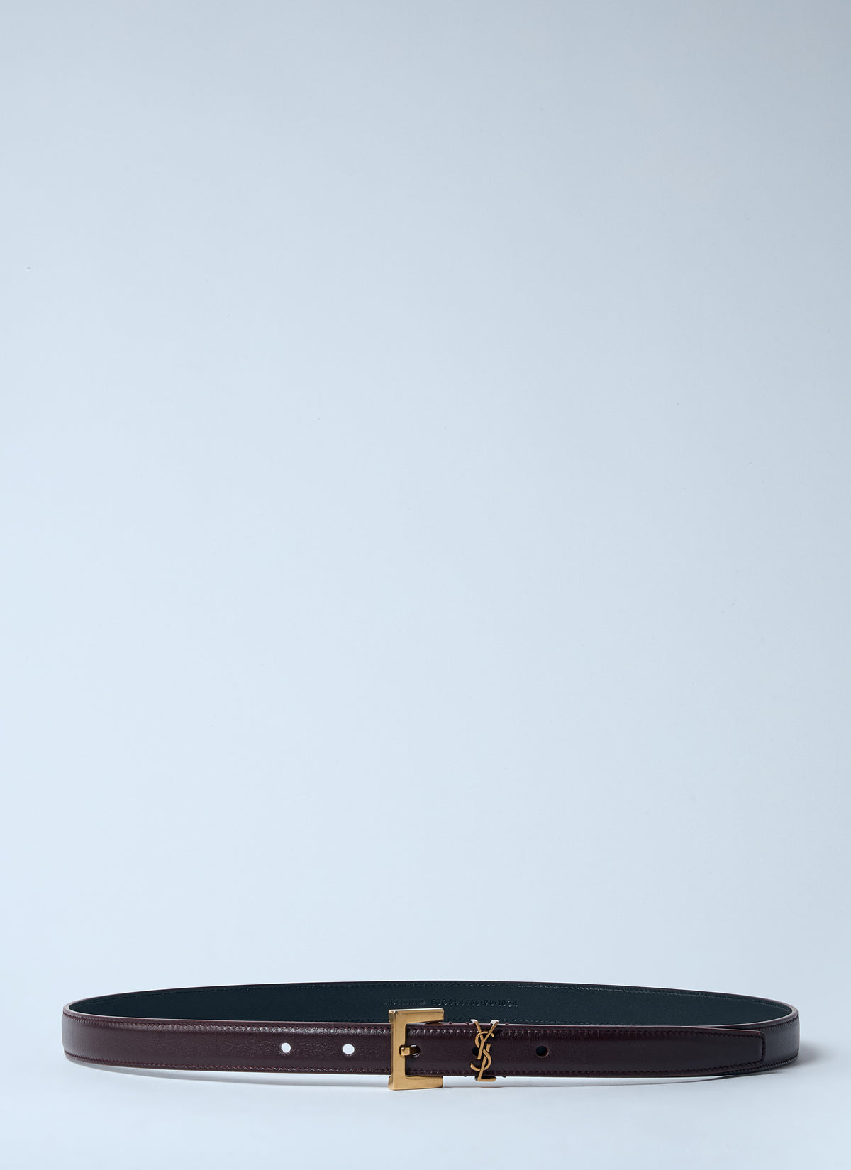 Saint Laurent Women Cassandre Thin Belt SAINT LAURENT