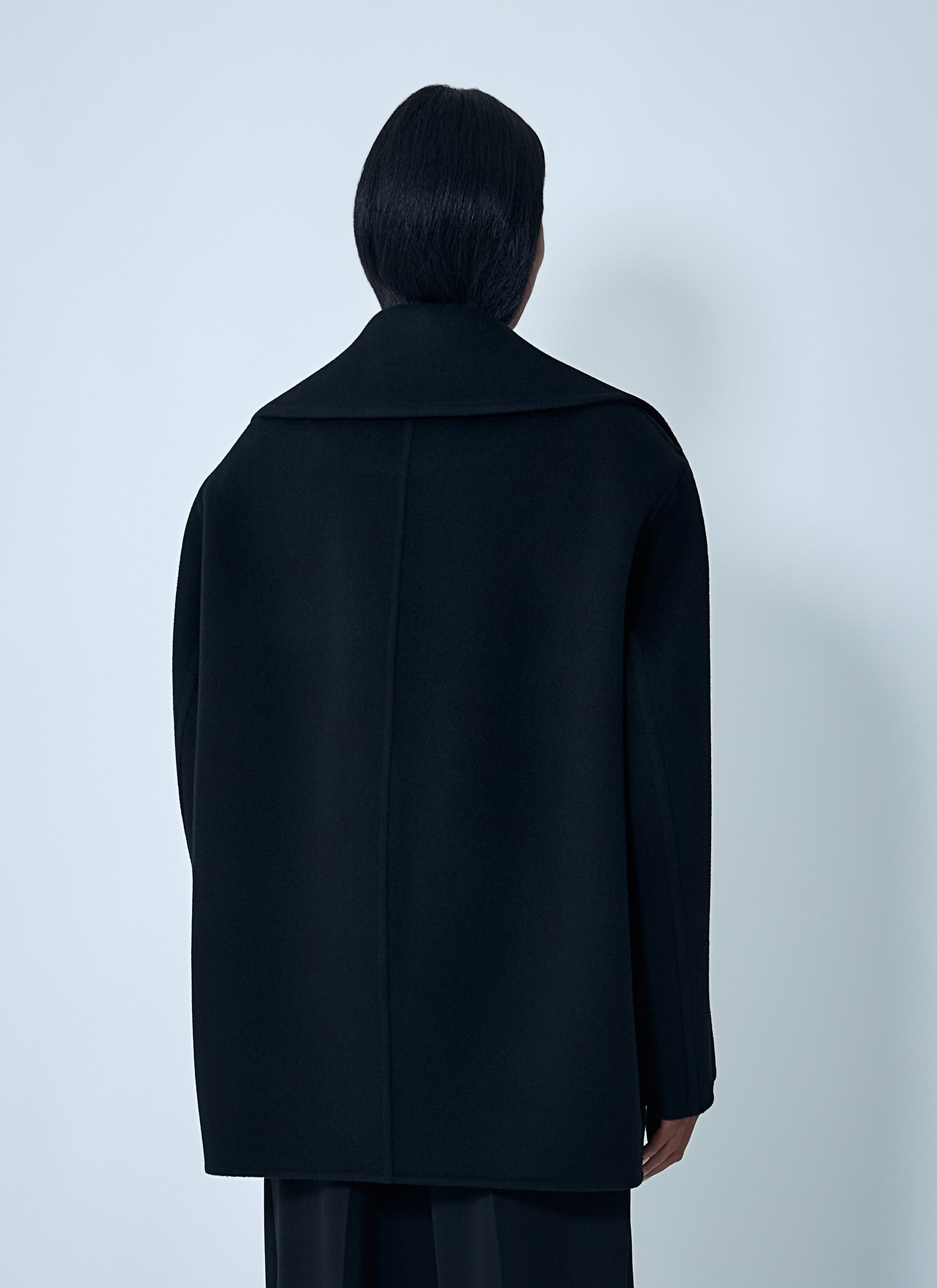 Saint Laurent Women Tailored Wool Coat SAINT LAURENT
