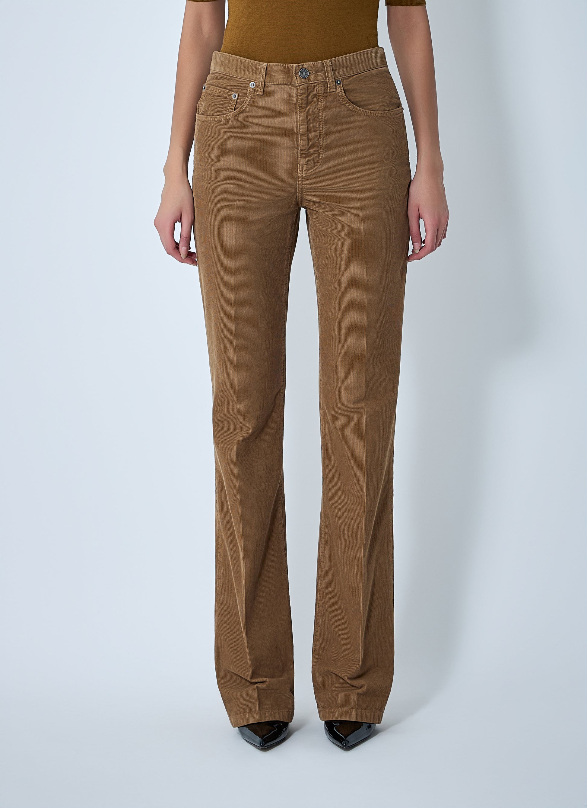 Saint Laurent Women Clyde Corduroy Pants SAINT LAURENT