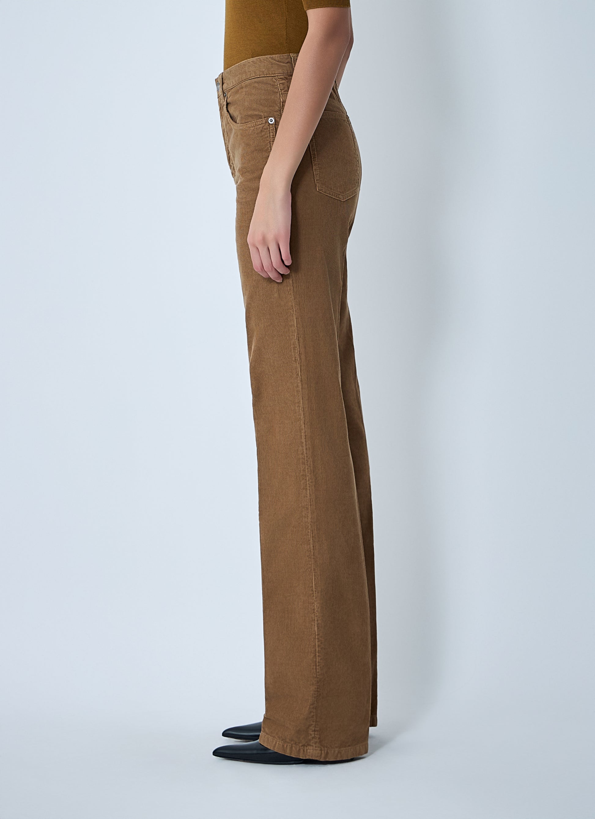 Saint Laurent Women Clyde Corduroy Pants SAINT LAURENT