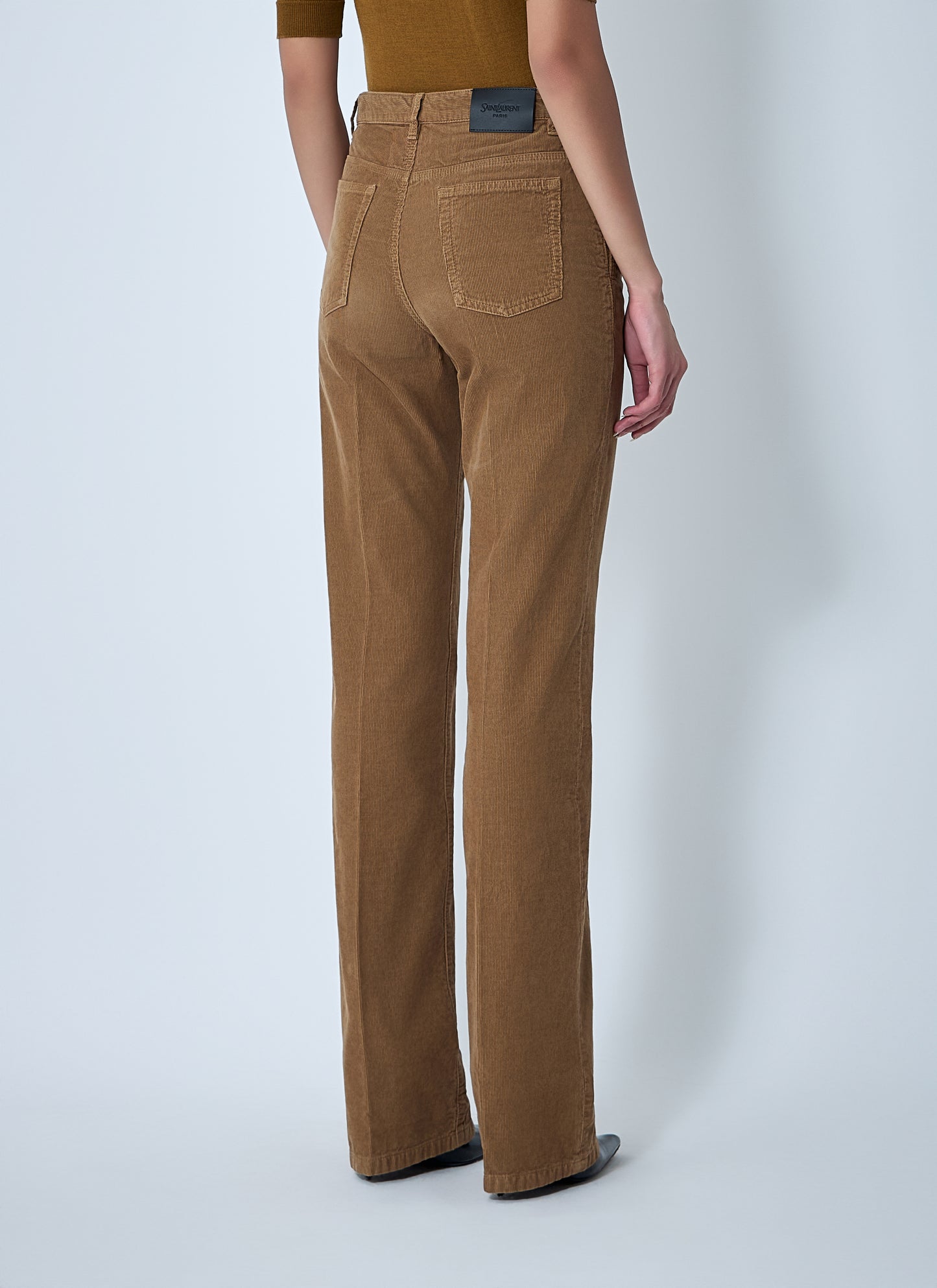 Saint Laurent Women Clyde Corduroy Pants SAINT LAURENT