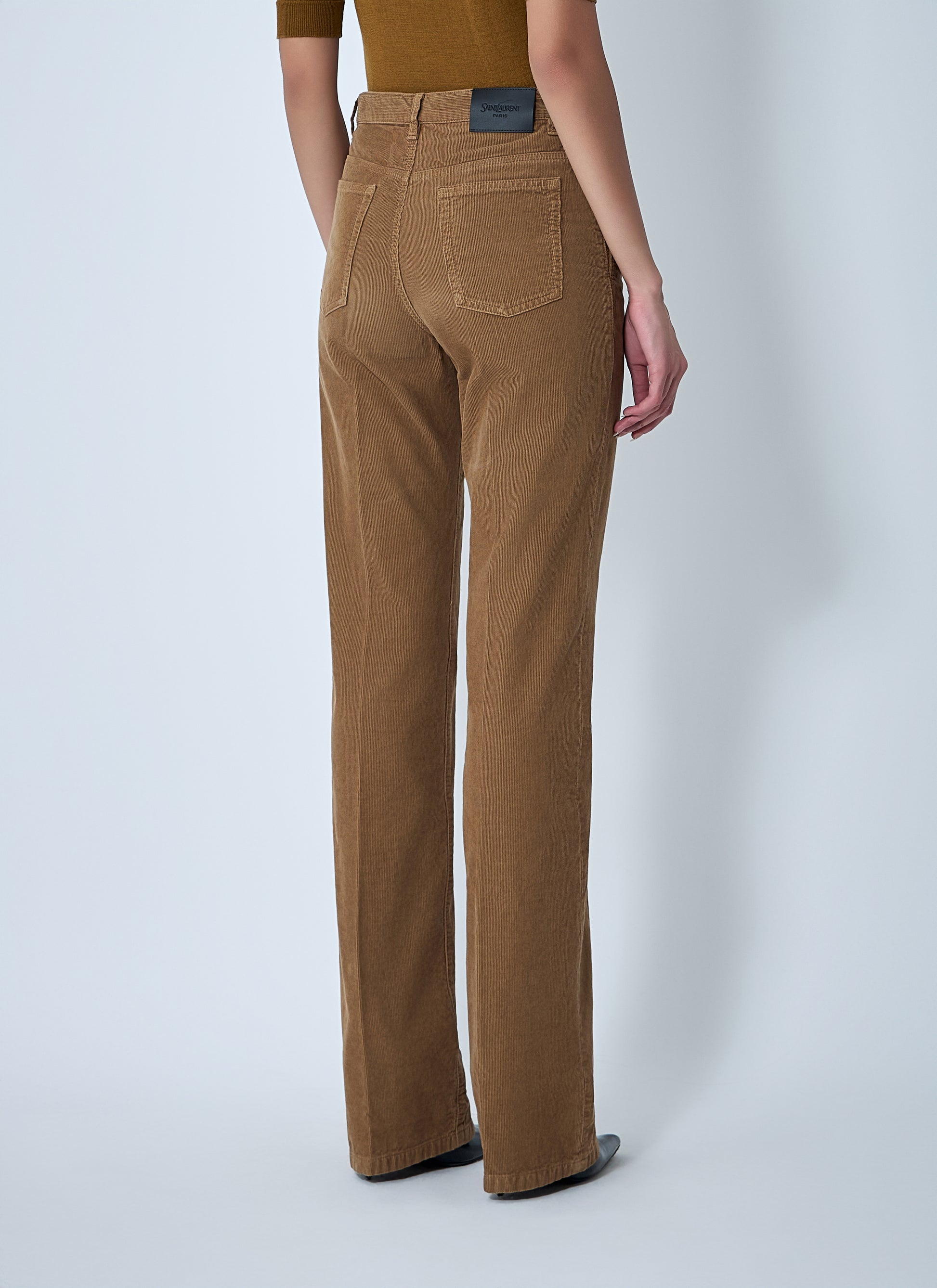 Saint Laurent Women Clyde Corduroy Pants SAINT LAURENT