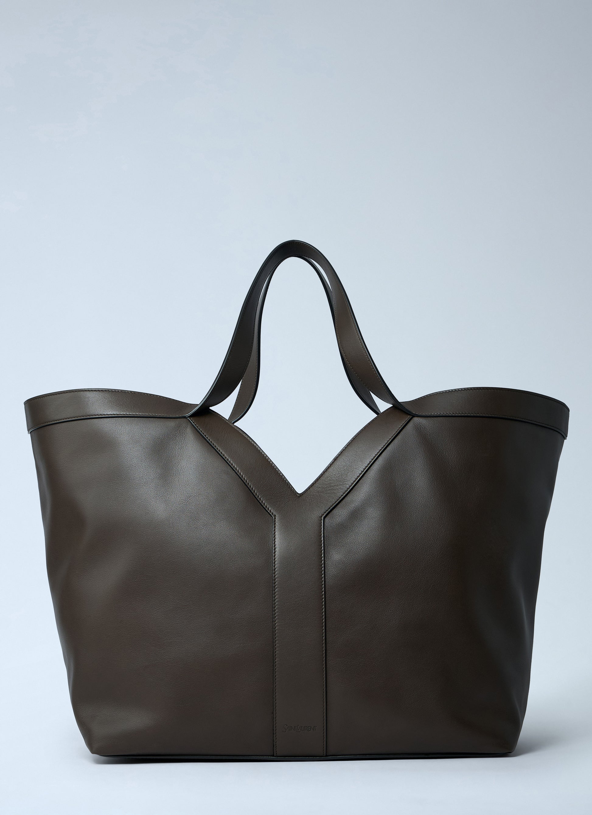 Saint Laurent Women Large Y-Shaped Leather Tote Bag SAINT LAURENT
