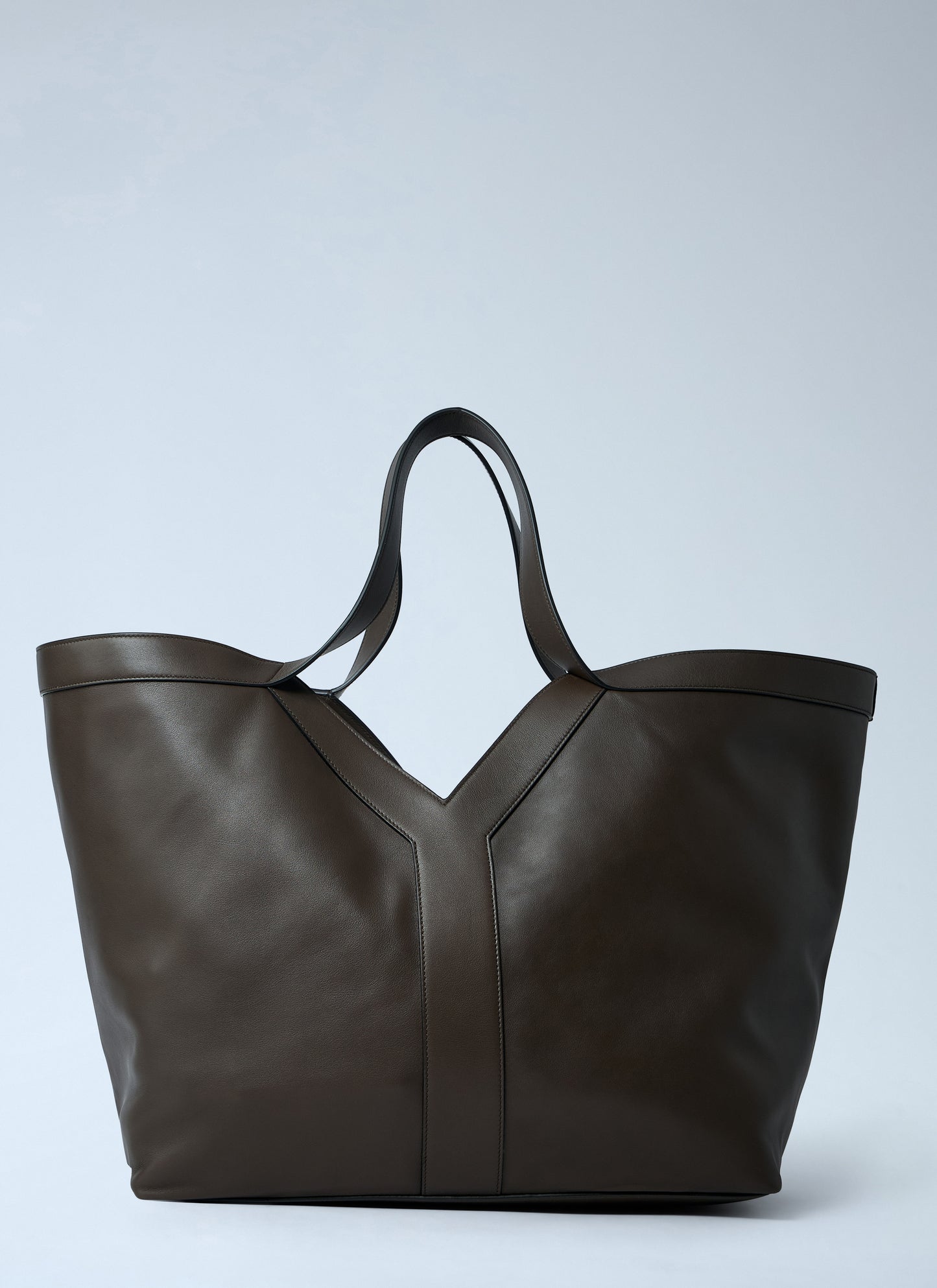 Saint Laurent Women Large Y-Shaped Leather Tote Bag SAINT LAURENT