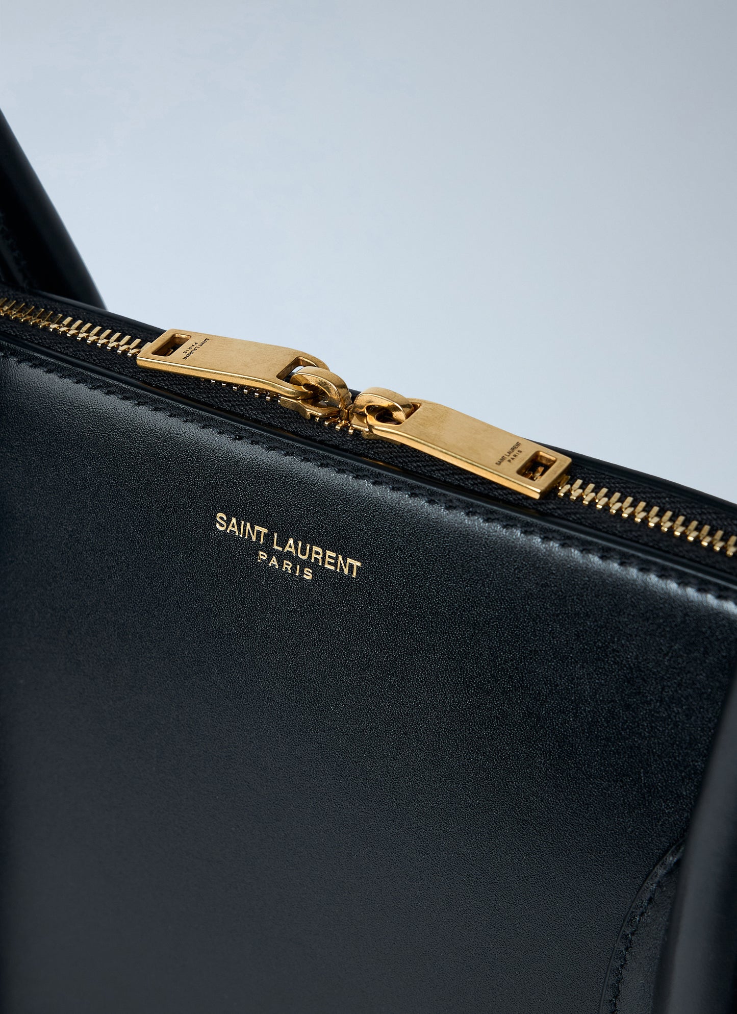 Saint Laurent Women Leather Bowling Bag SAINT LAURENT