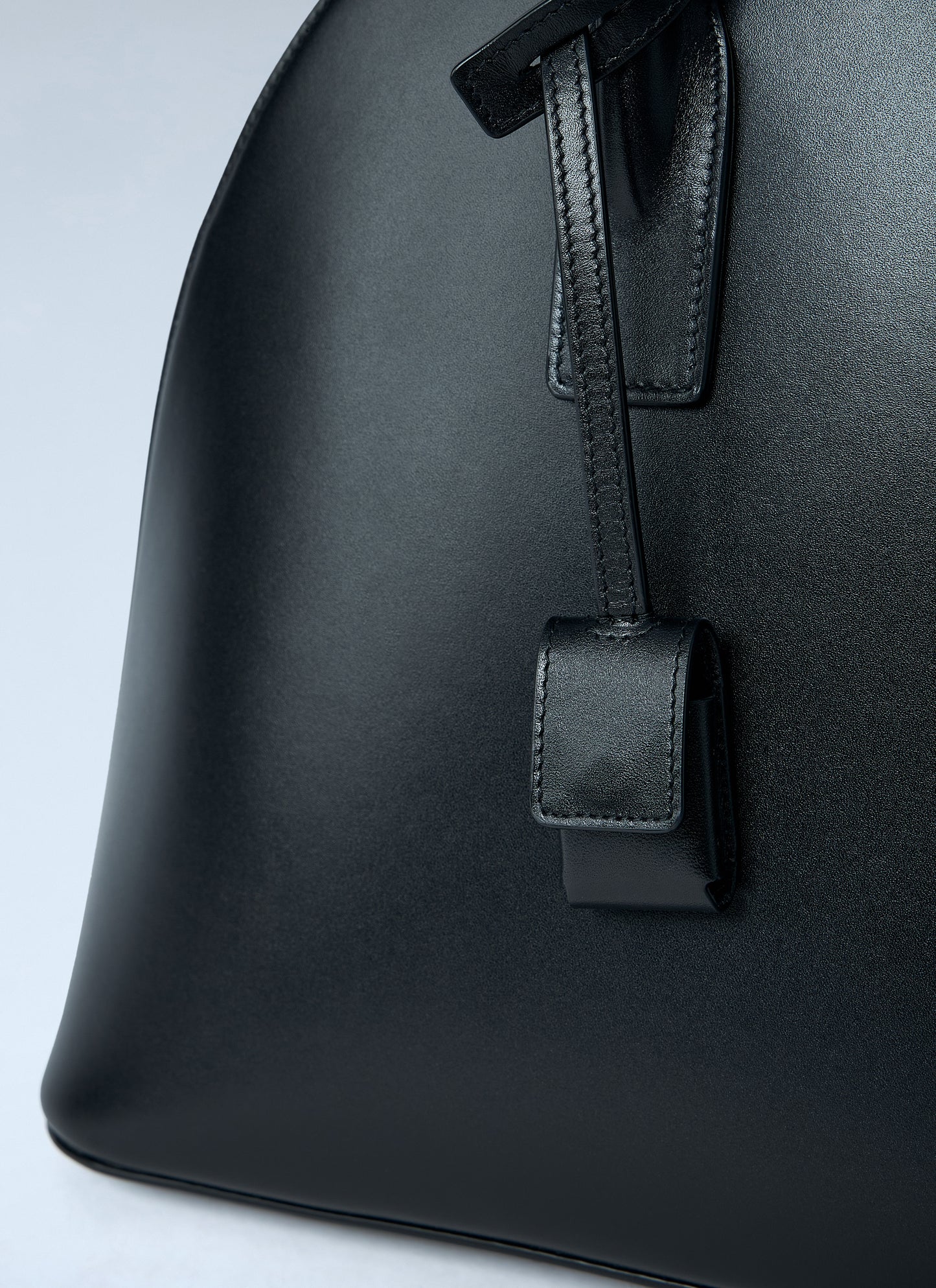 Saint Laurent Women Leather Bowling Bag SAINT LAURENT