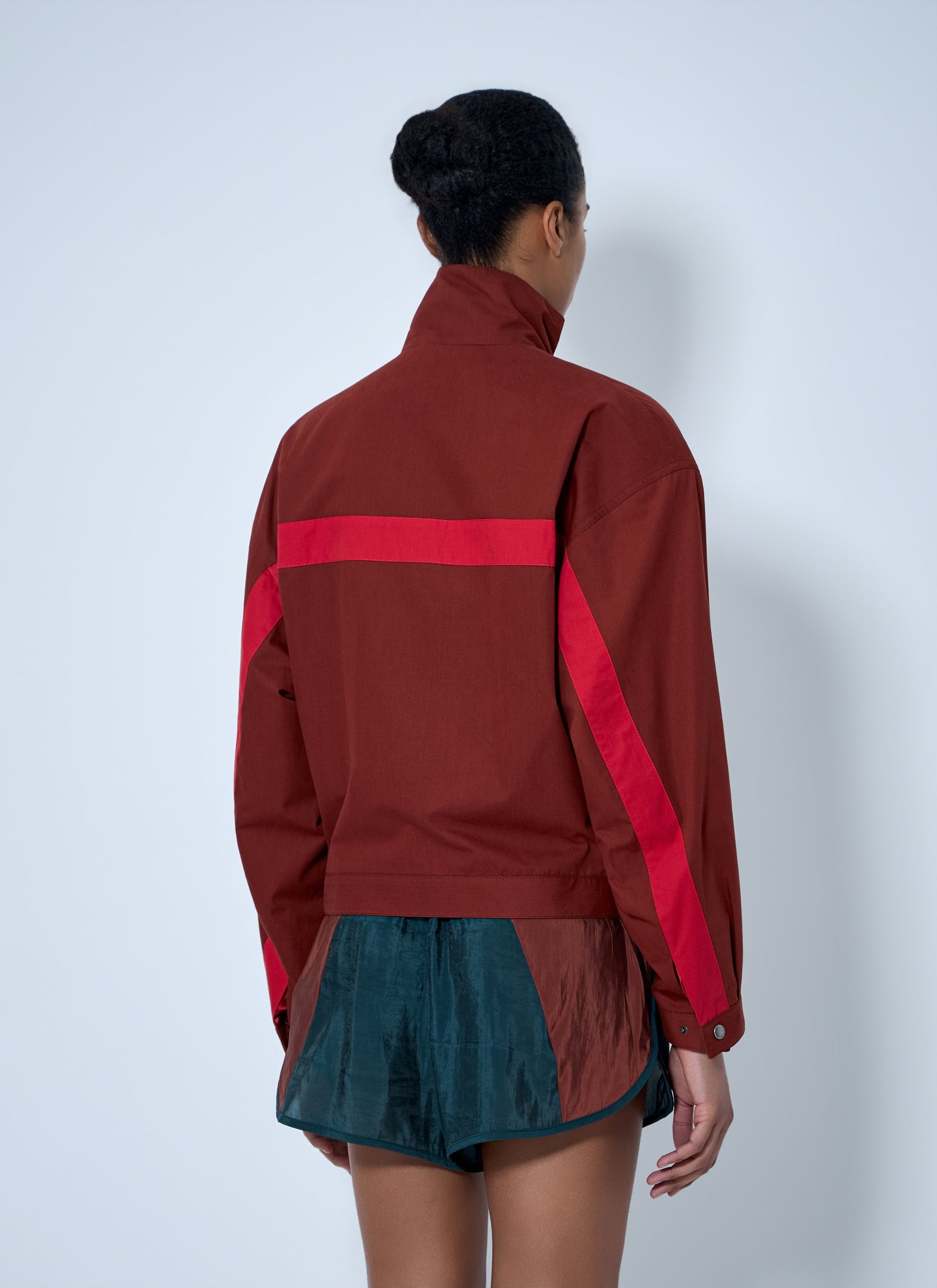 Saint Laurent Women High-Neck Zip Jacket SAINT LAURENT