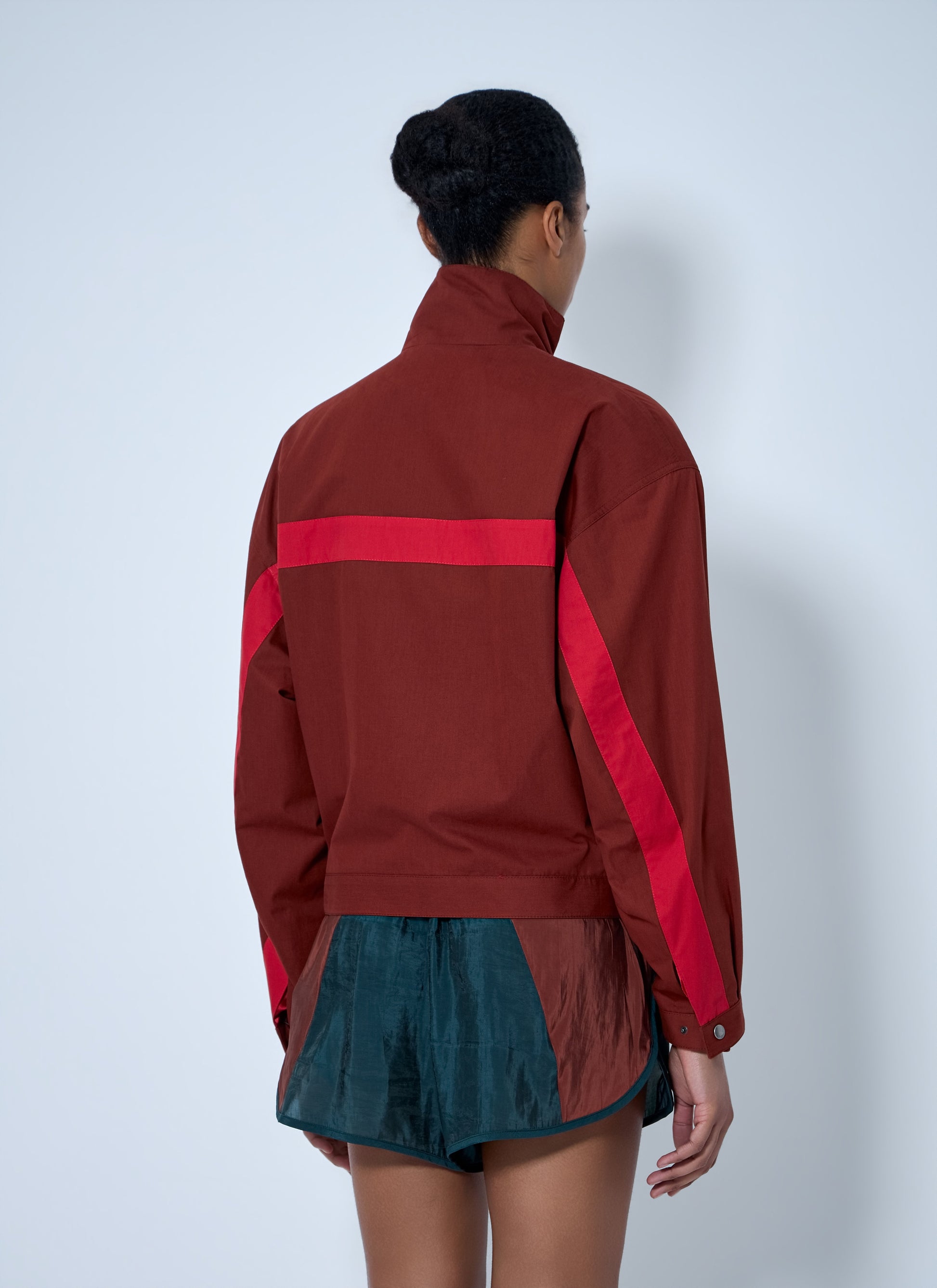 Saint Laurent Women High-Neck Zip Jacket SAINT LAURENT