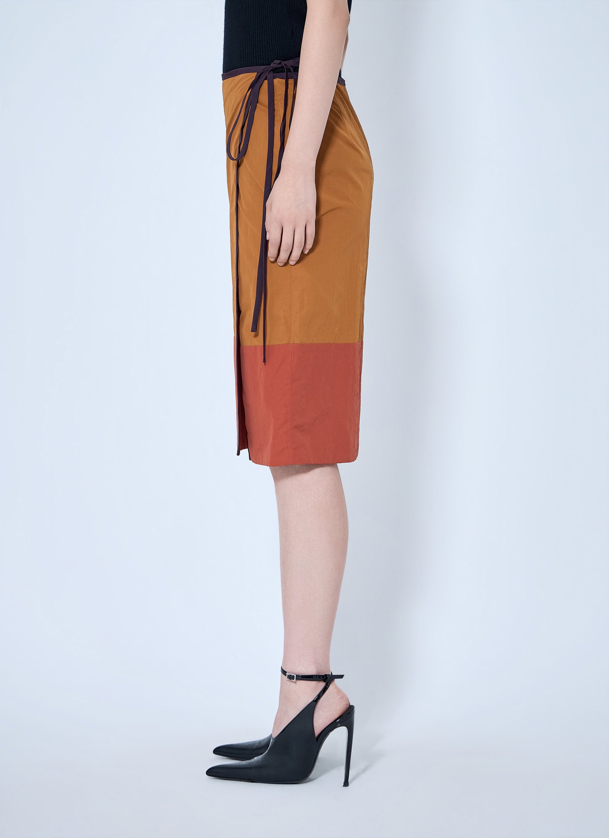 Saint Laurent Women Wrap-Tie Skirt SAINT LAURENT
