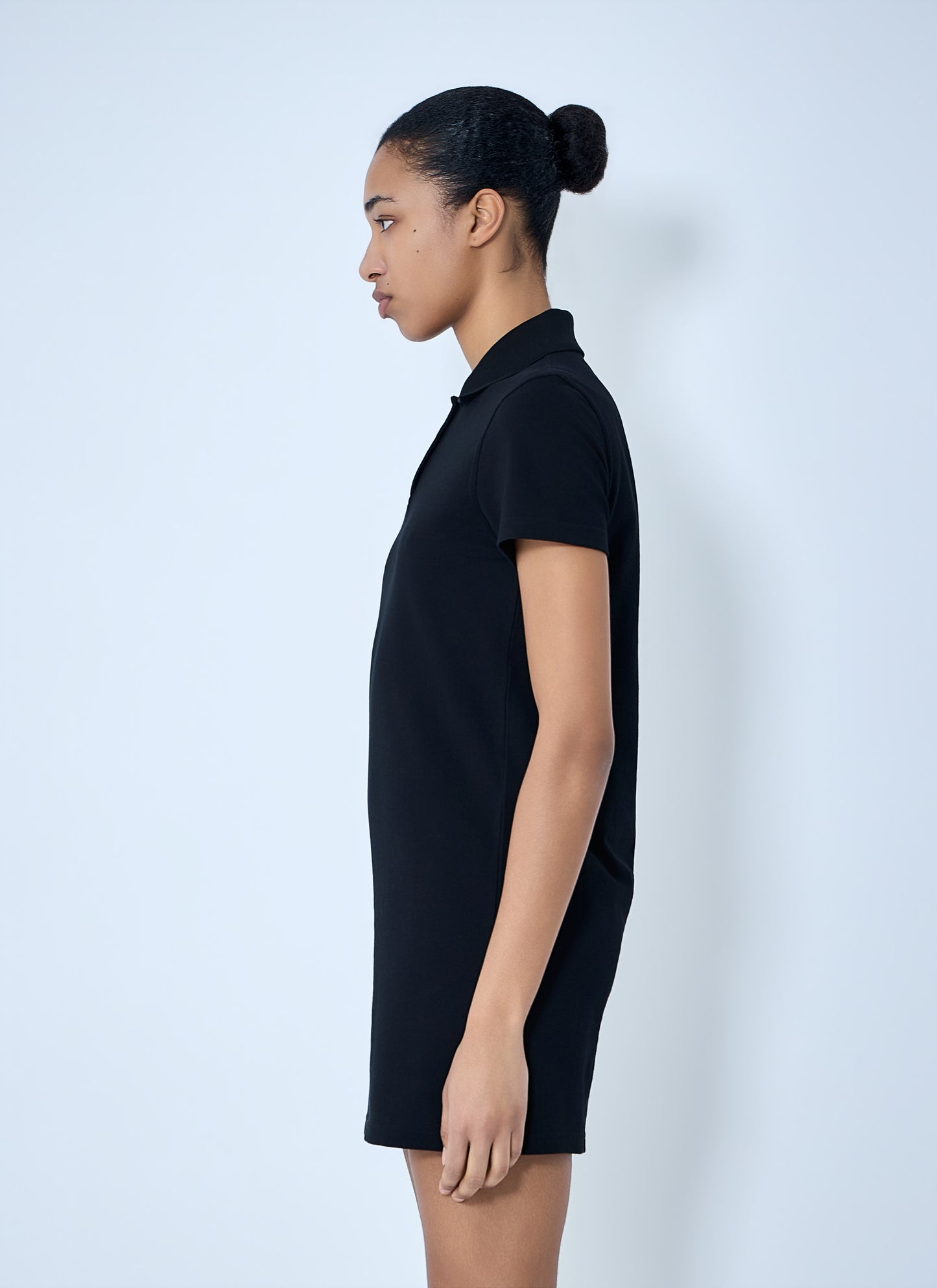 Saint Laurent Women Polo Mini Dress SAINT LAURENT