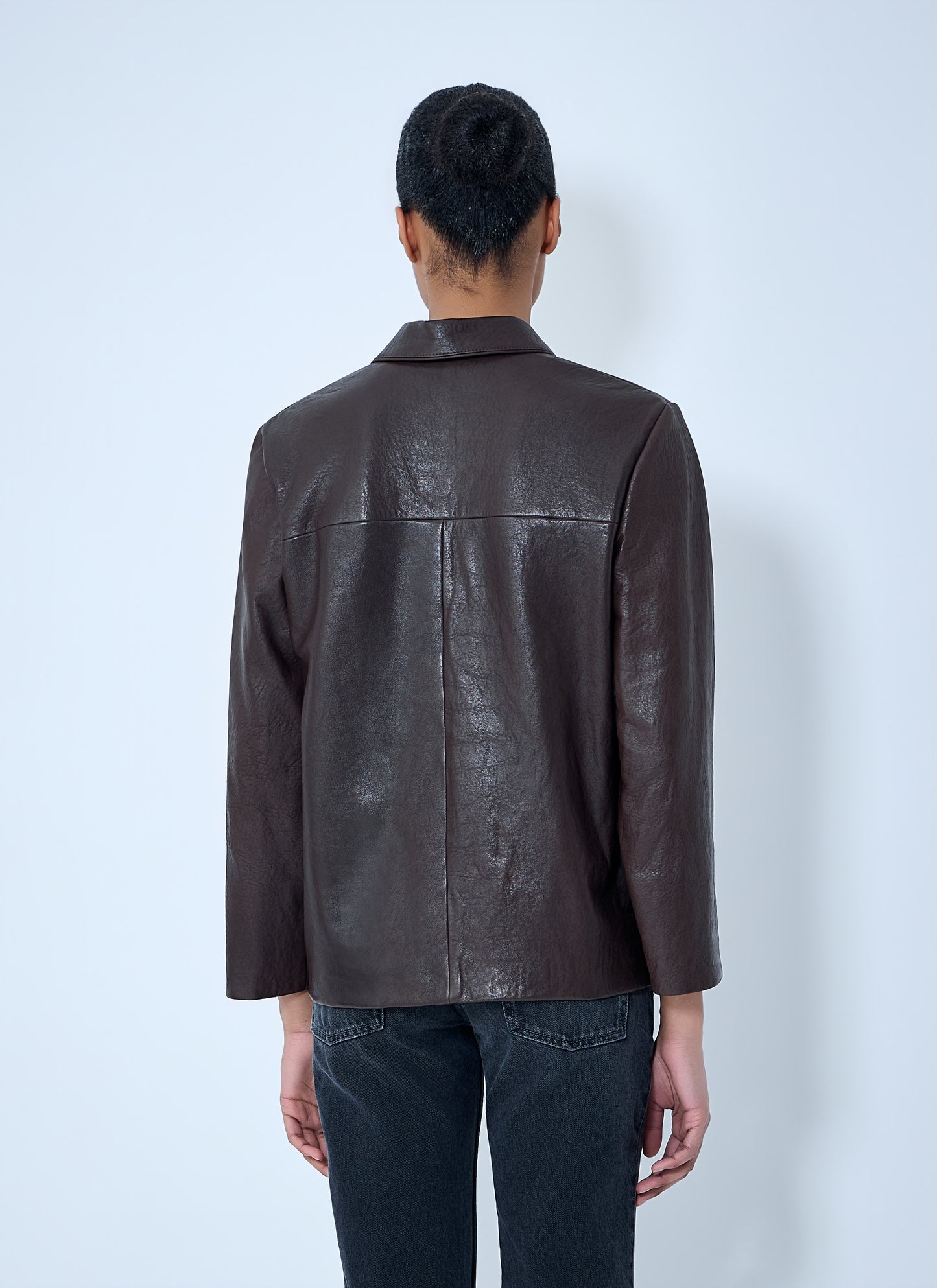 Saint Laurent Women Leather Jacket SAINT LAURENT