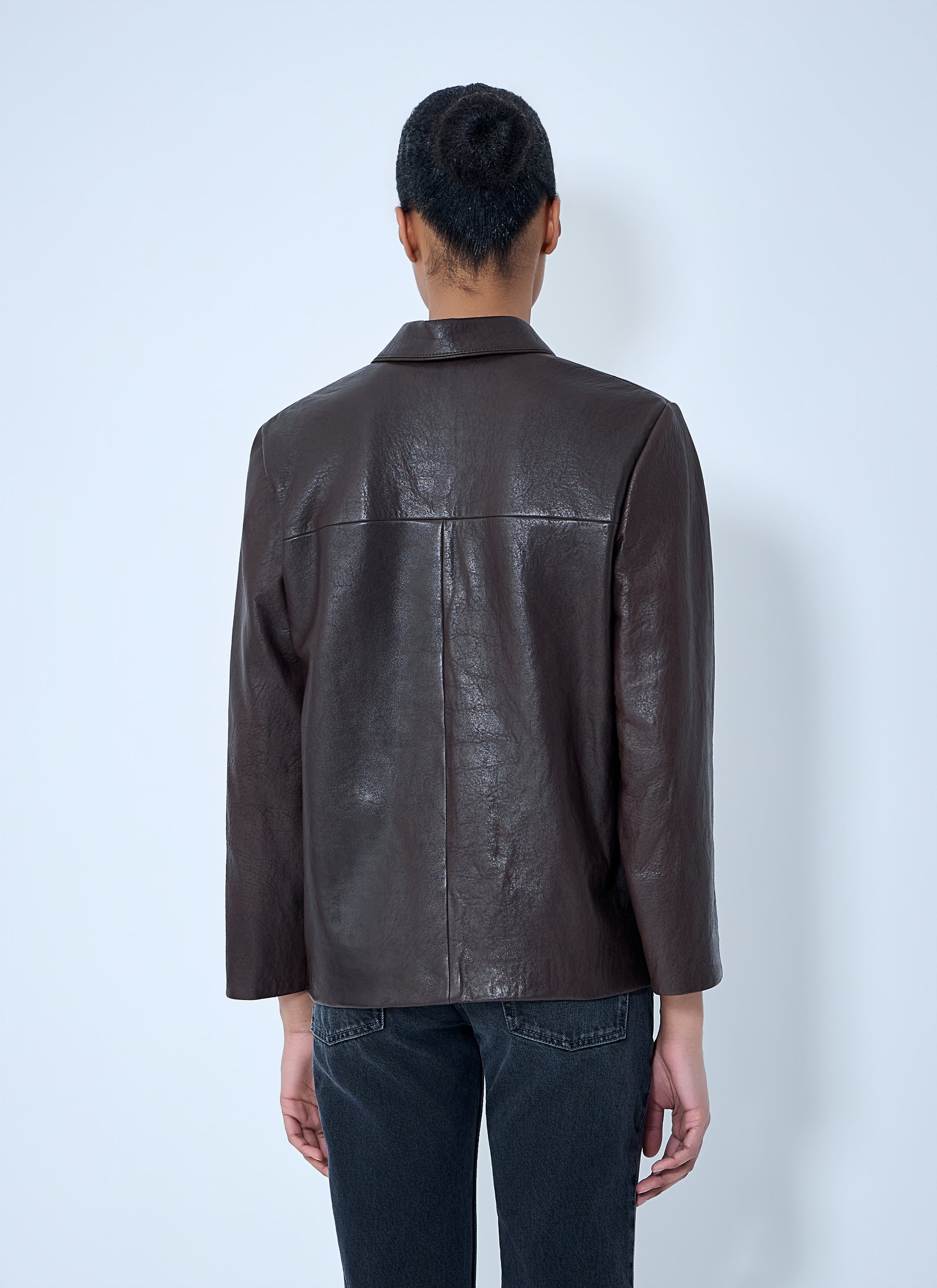 Saint Laurent Women Leather Jacket SAINT LAURENT