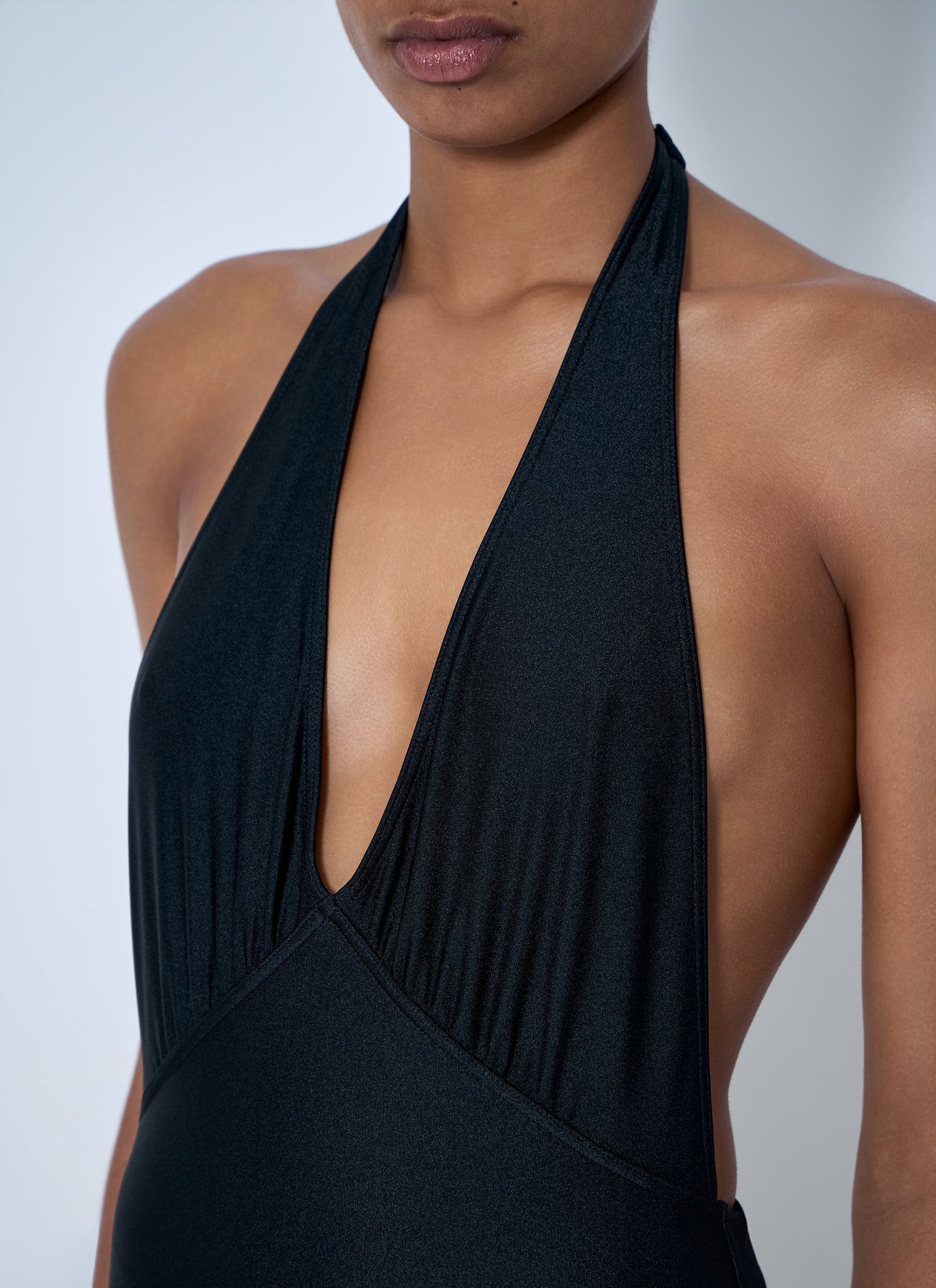 Saint Laurent Women Halterneck Swimsuit SAINT LAURENT
