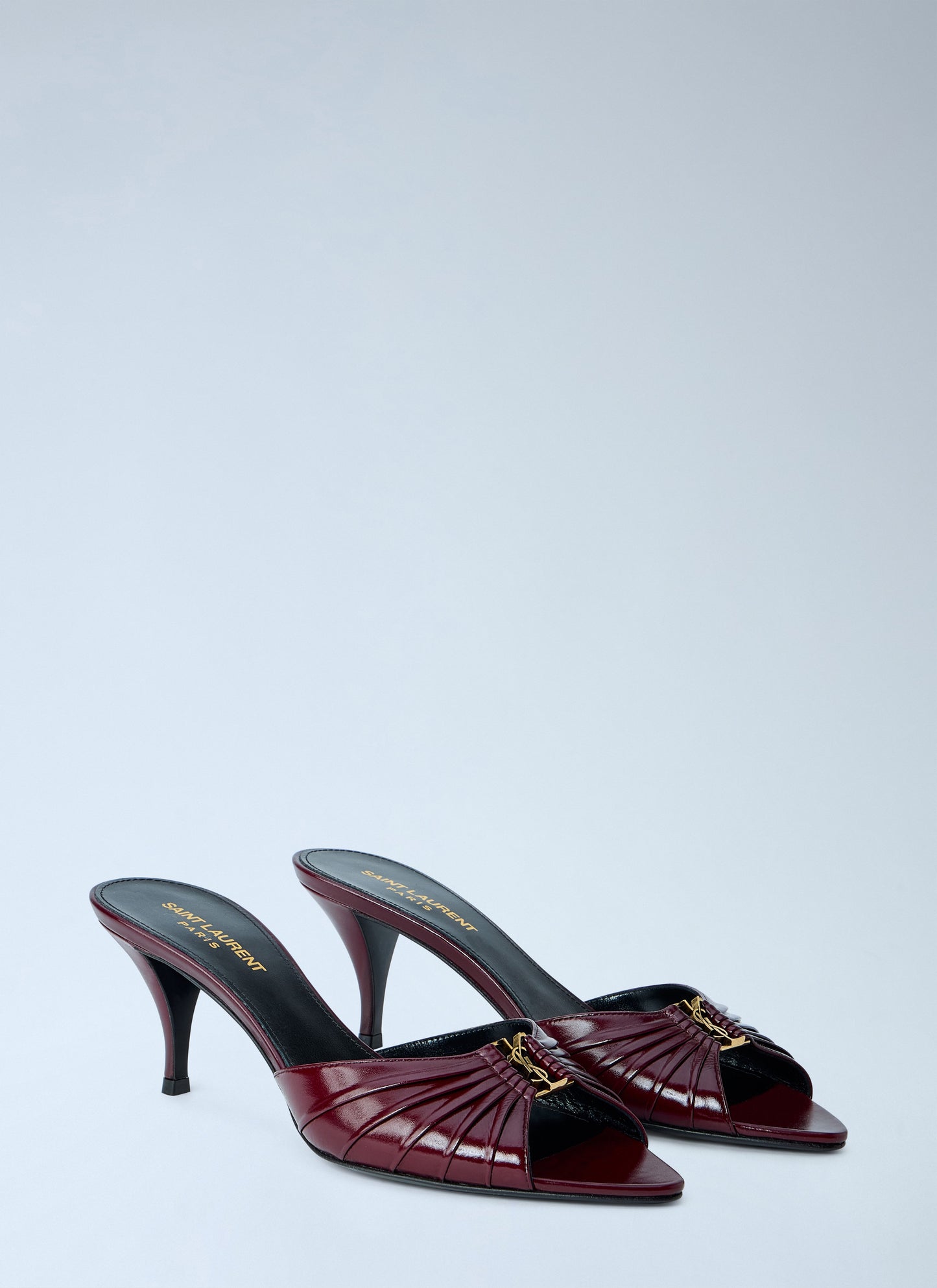 Saint Laurent Women Babylone Heeled Sandals SAINT LAURENT