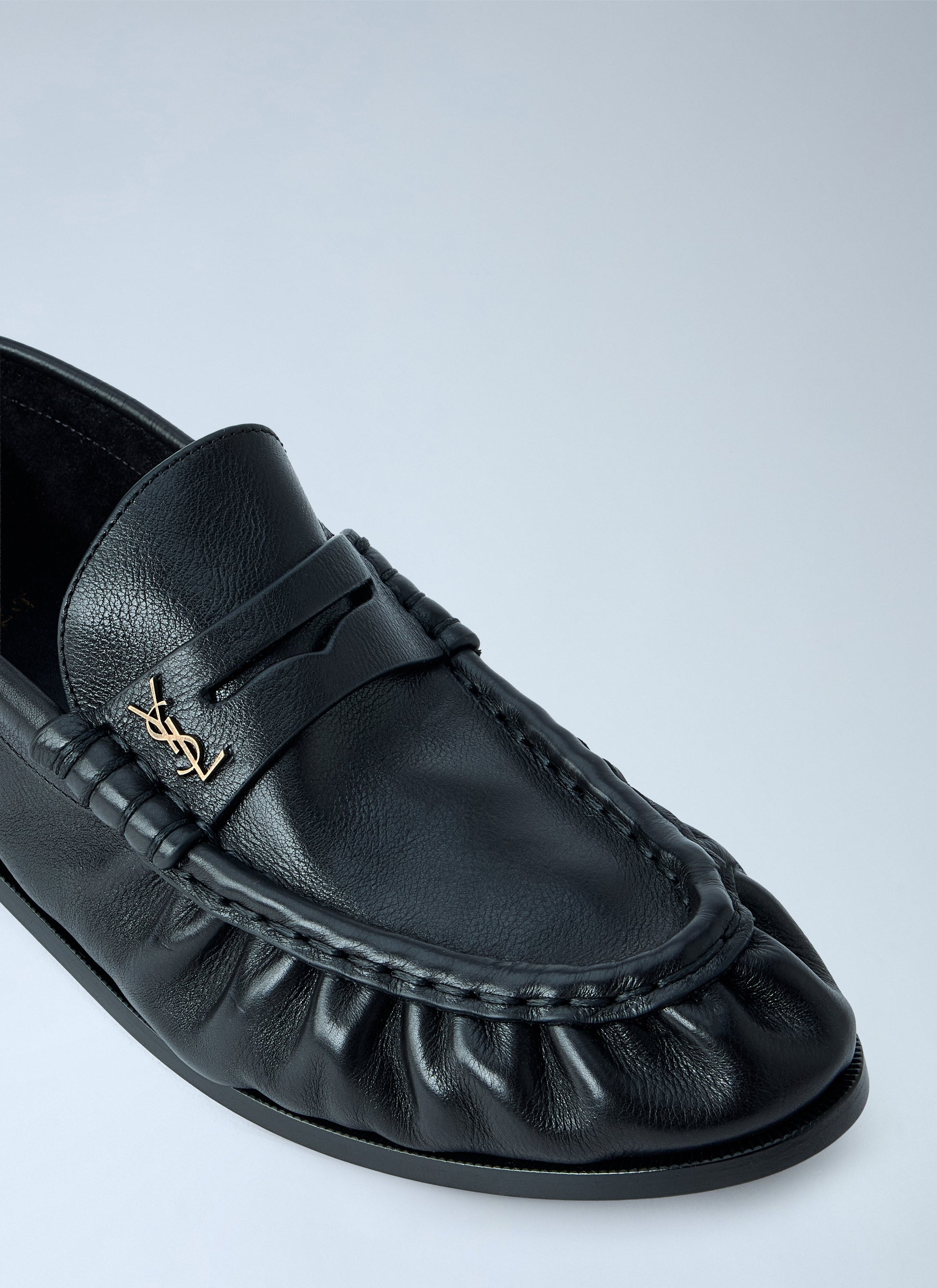 Saint Laurent Women Le Loafer Supple In Matte Leather SAINT LAURENT