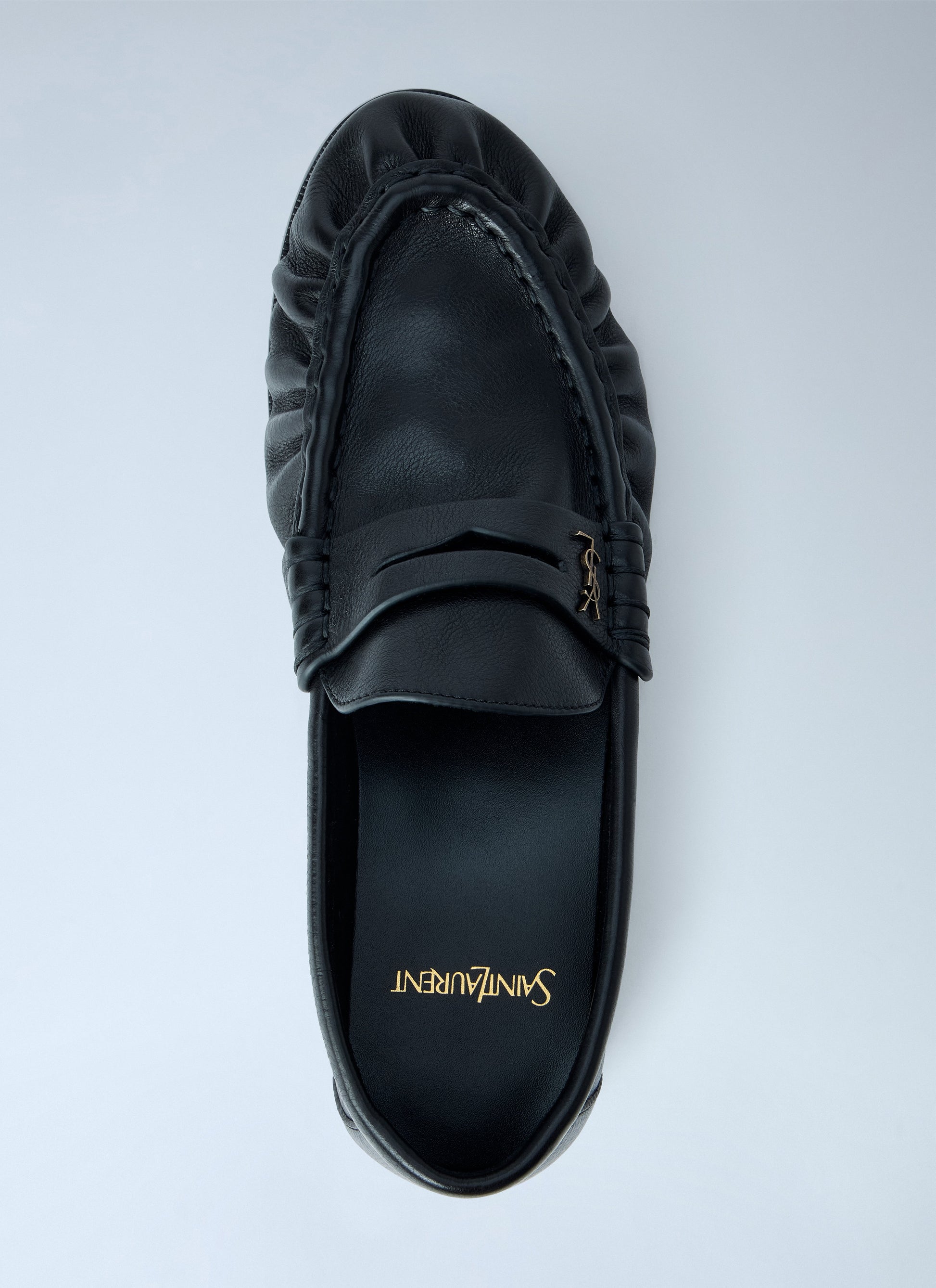 Saint Laurent Women Le Loafer Supple In Matte Leather SAINT LAURENT