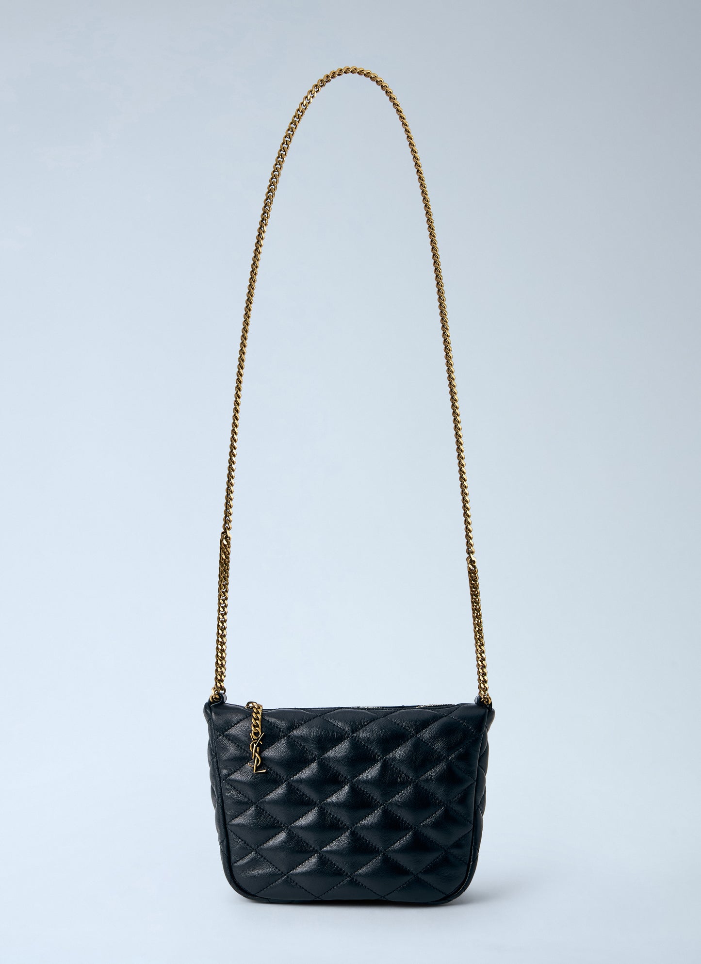 Saint Laurent Women Quilted Leather Chain Bag SAINT LAURENT