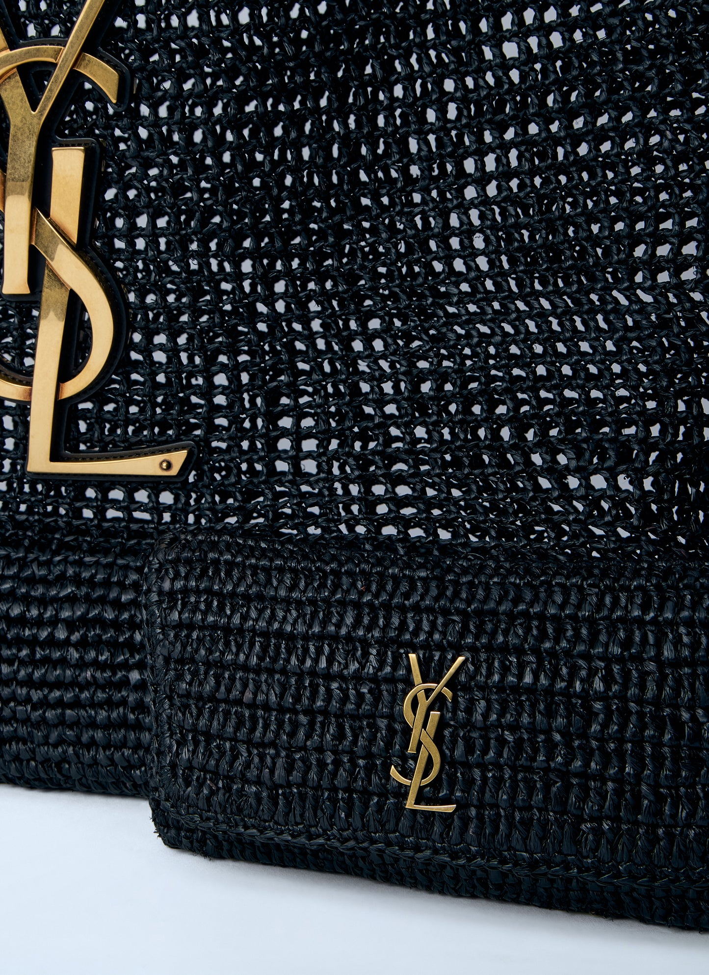 Saint Laurent Women Rafia Icare Tote Bag SAINT LAURENT