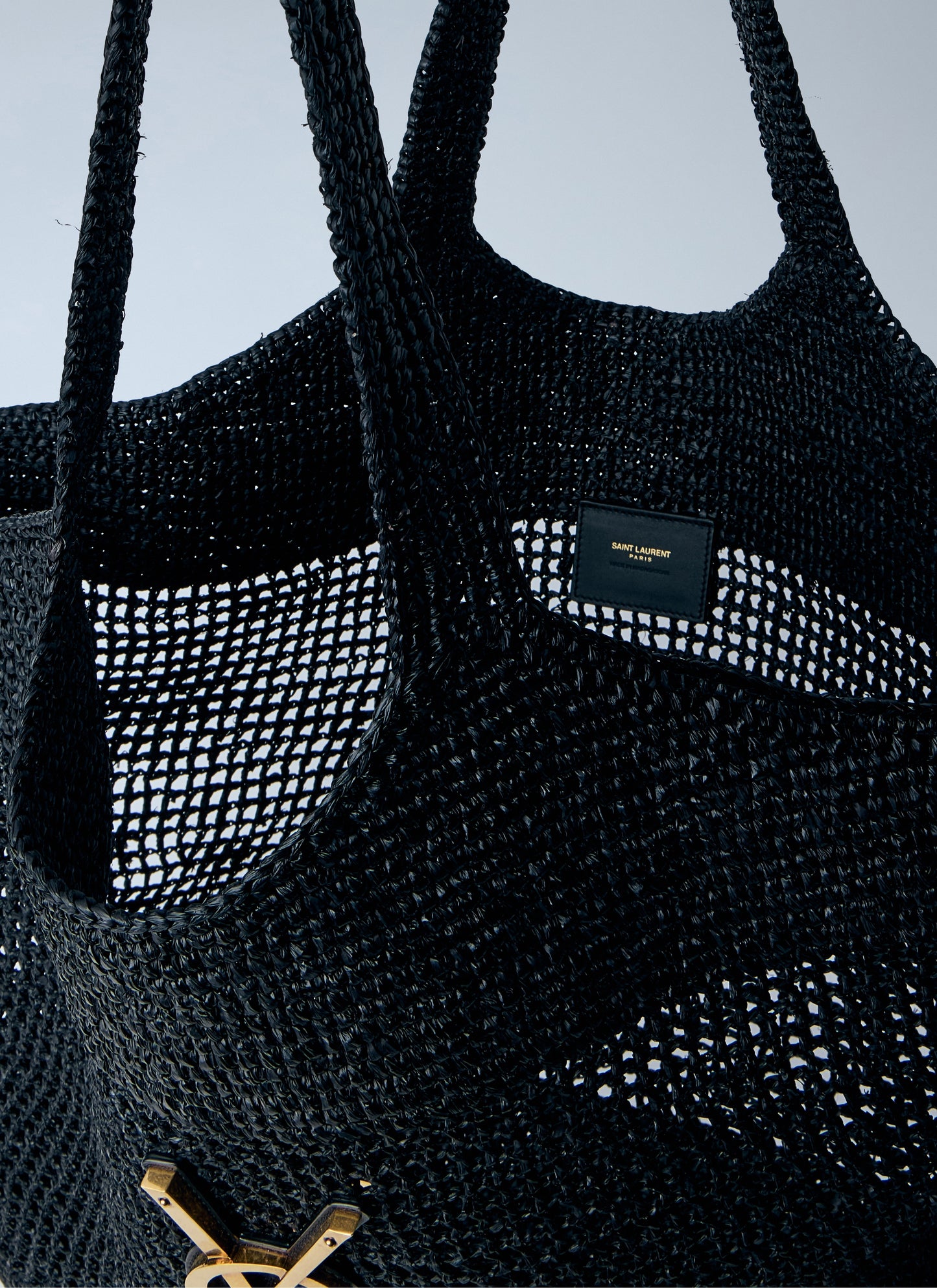 Saint Laurent Women Rafia Icare Tote Bag SAINT LAURENT