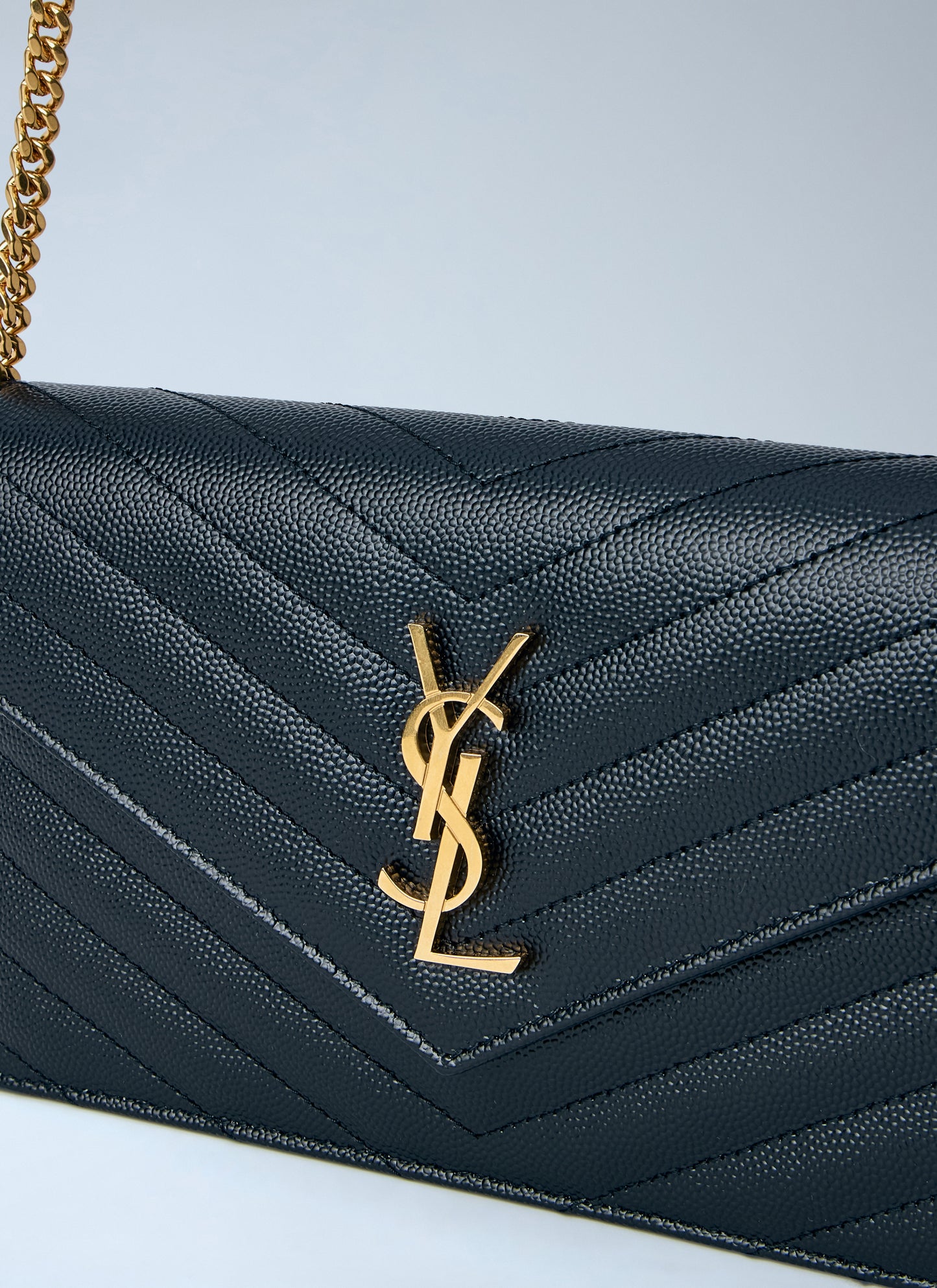 Saint Laurent Women Cassandre Chain Wallet SAINT LAURENT