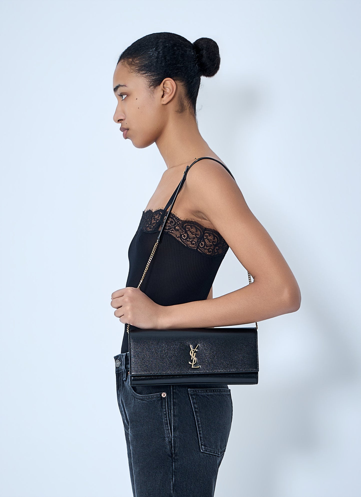 Saint Laurent Women Kate Clutch Bag SAINT LAURENT