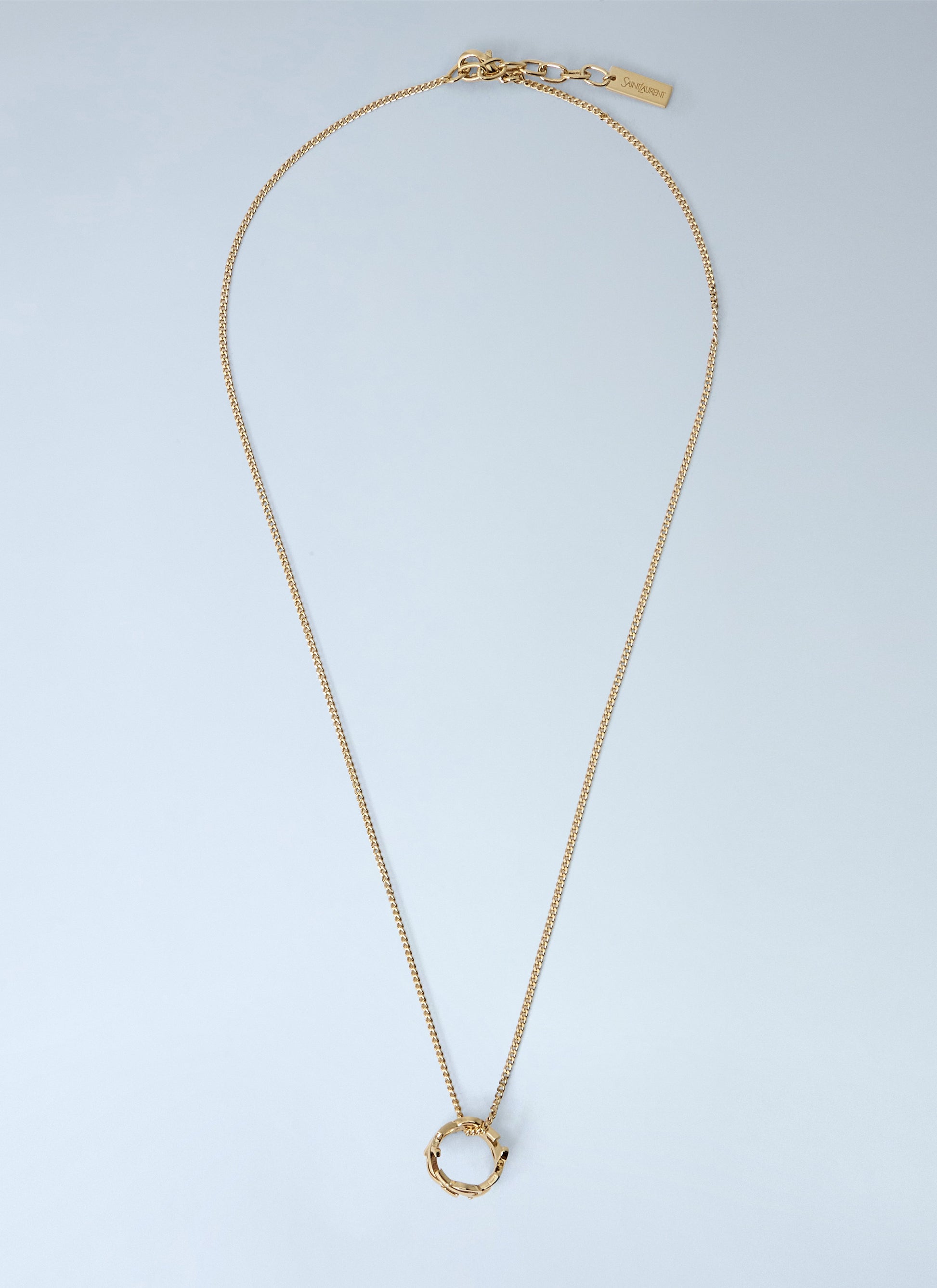 Saint Laurent Women Ysl Pendant Necklace SAINT LAURENT