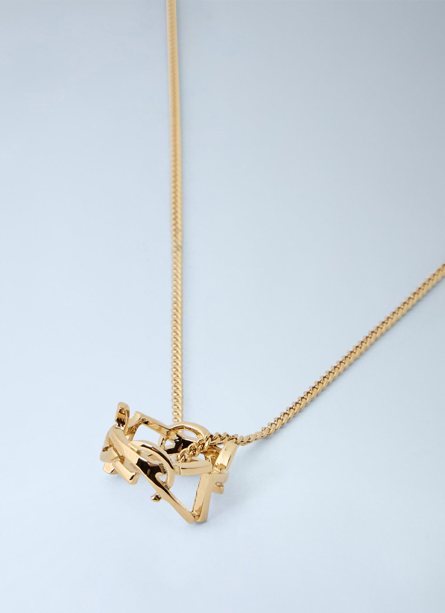 Saint Laurent Women Ysl Pendant Necklace SAINT LAURENT