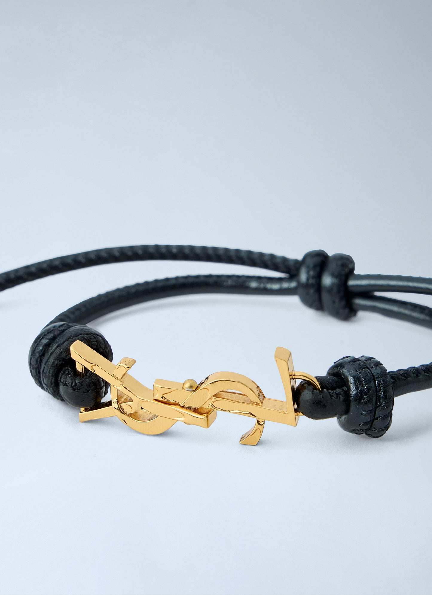 Saint Laurent Women Cassandre Cord Bracelet SAINT LAURENT