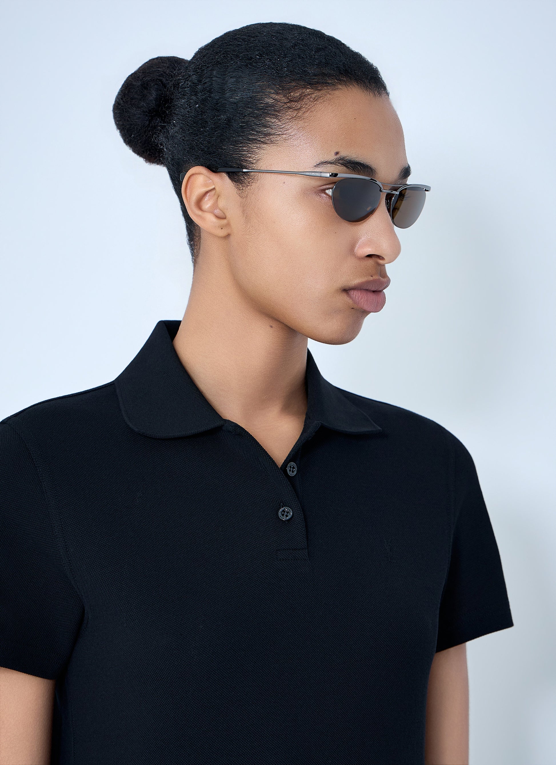 Saint Laurent Women Sl 862 Oval Frame Sunglasses SAINT LAURENT