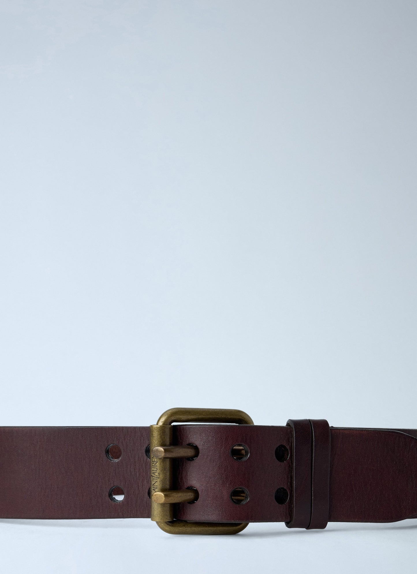 Saint Laurent Women Motorcycle Leather Belt SAINT LAURENT