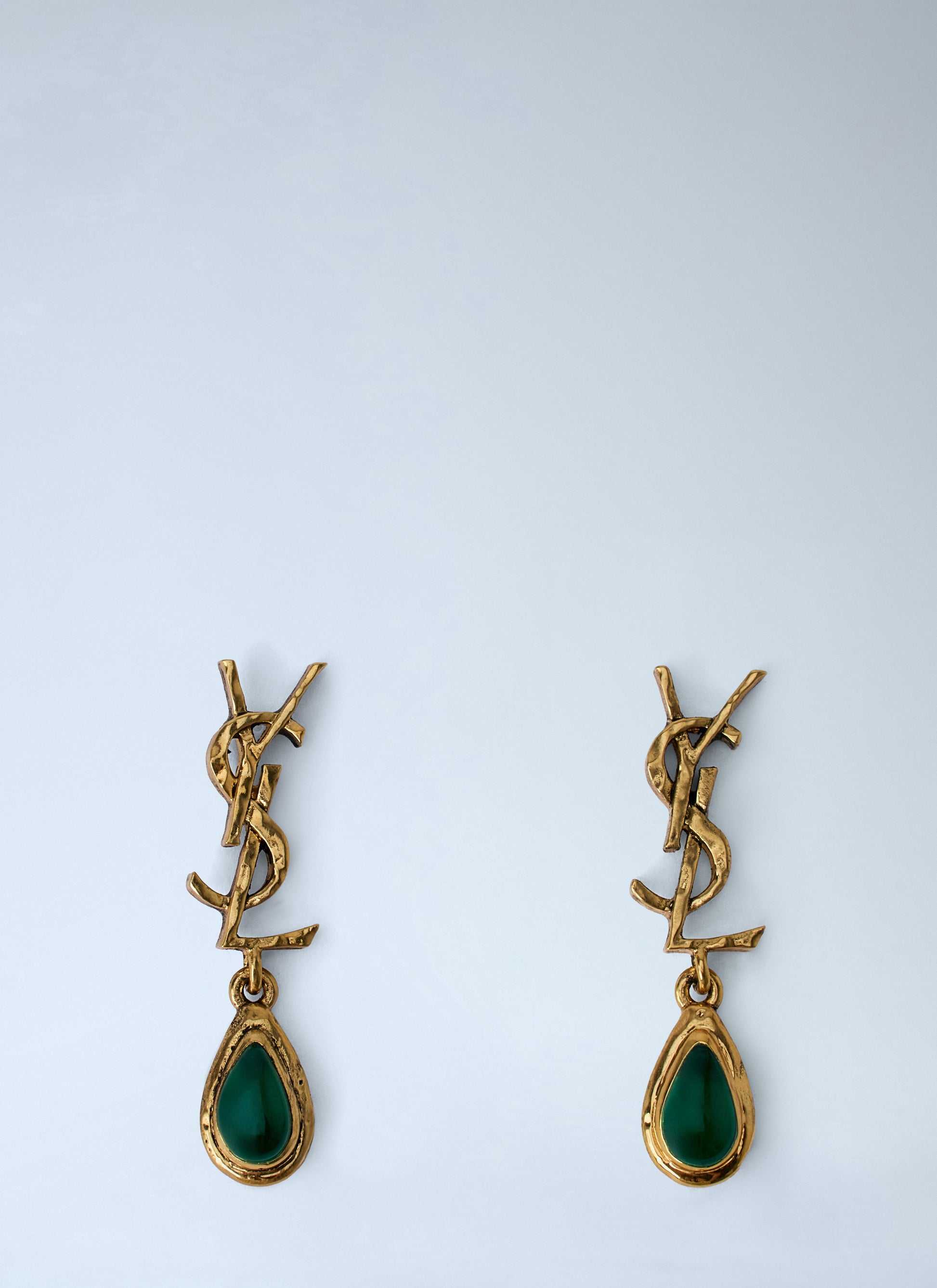 Saint Laurent Women Cassandre Drop Earrings SAINT LAURENT