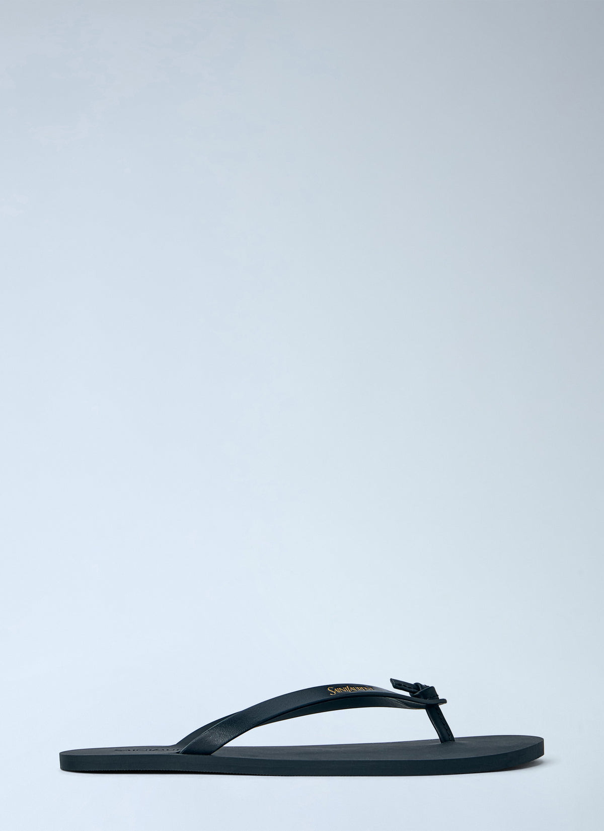 Saint Laurent Women Pool Leather Thong Sandals SAINT LAURENT