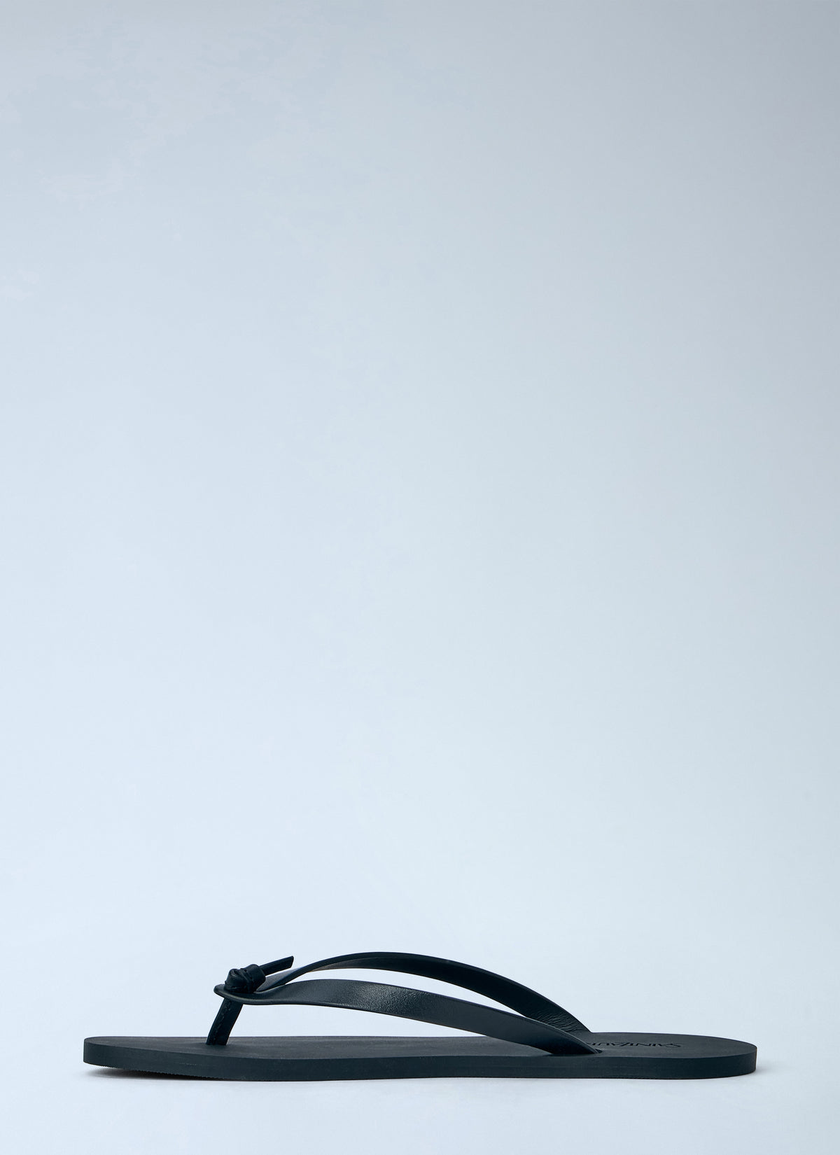Saint Laurent Women Pool Leather Thong Sandals SAINT LAURENT