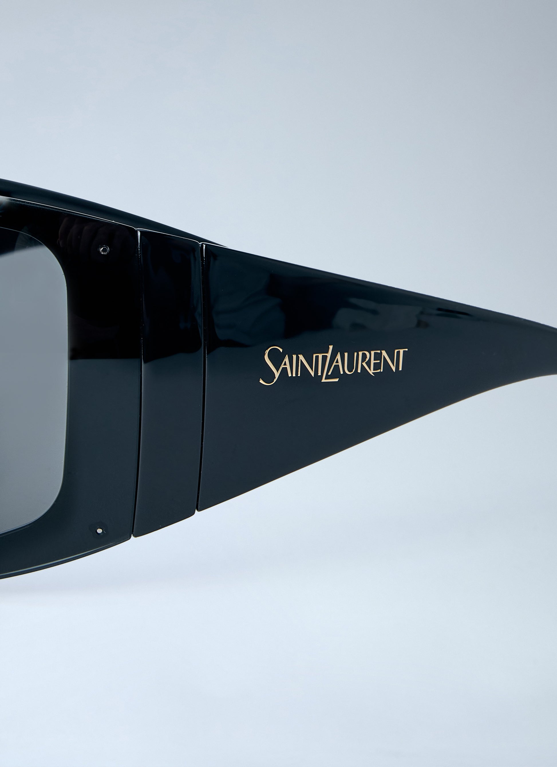 Saint Laurent Women Wraparound Shield Sunglasses SAINT LAURENT