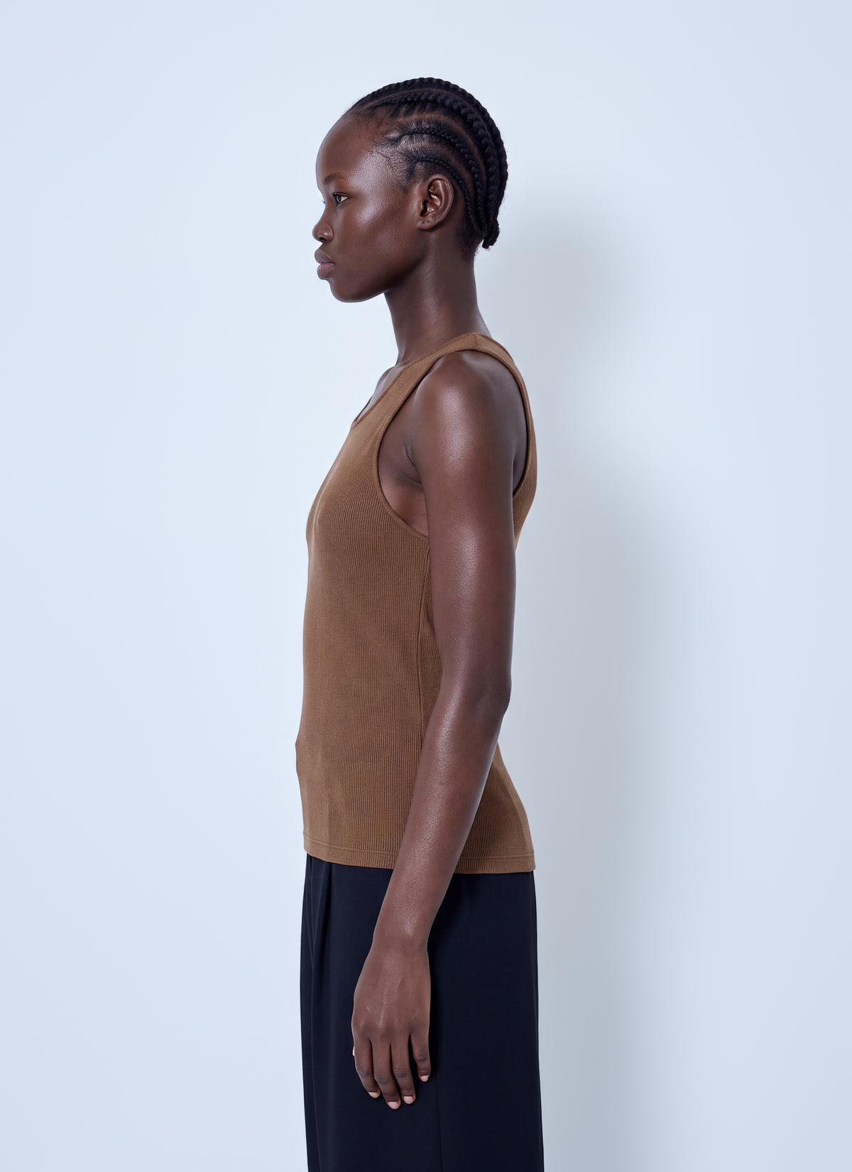 Saint Laurent Women Cassandre Tank Top SAINT LAURENT
