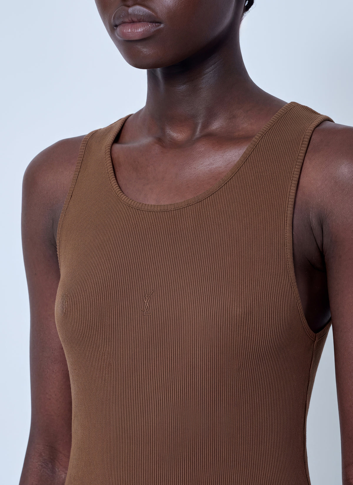 Saint Laurent Women Cassandre Tank Top SAINT LAURENT