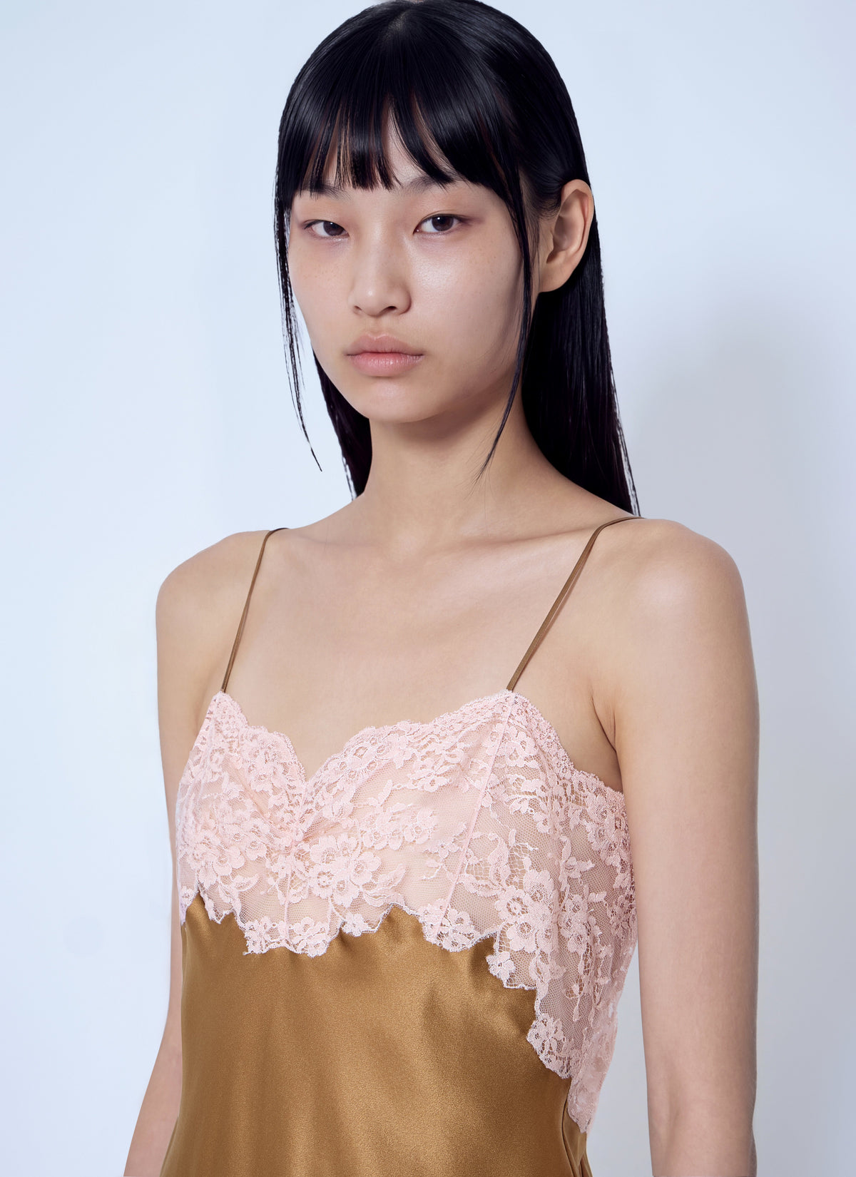 Saint Laurent Women Lace Camisole Top SAINT LAURENT